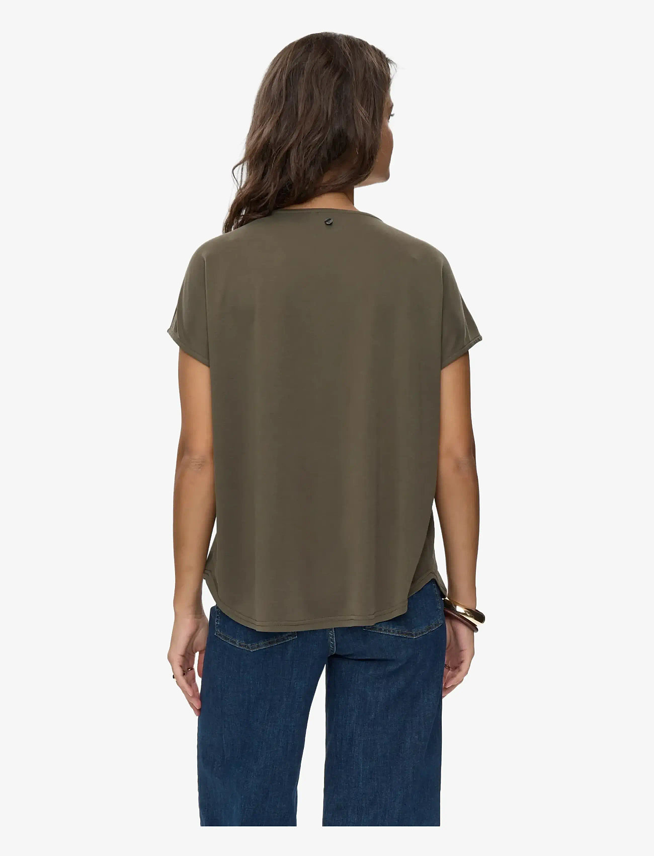 Nümph - NUTILIA SS BLOUSE - kortærmede bluser - grape leaf - 1
