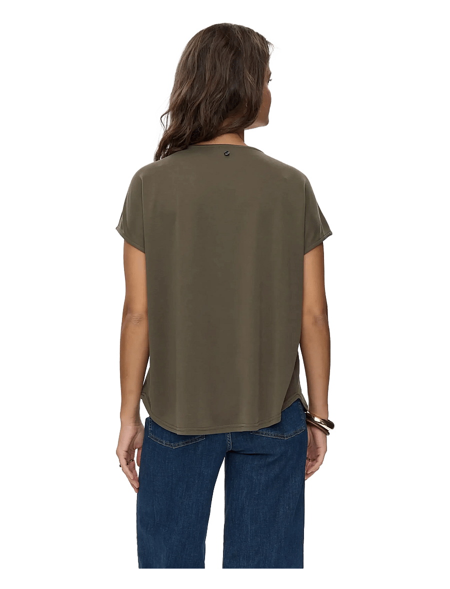 Nümph - NUTILIA SS BLOUSE - kortärmade blusar - grape leaf - 1