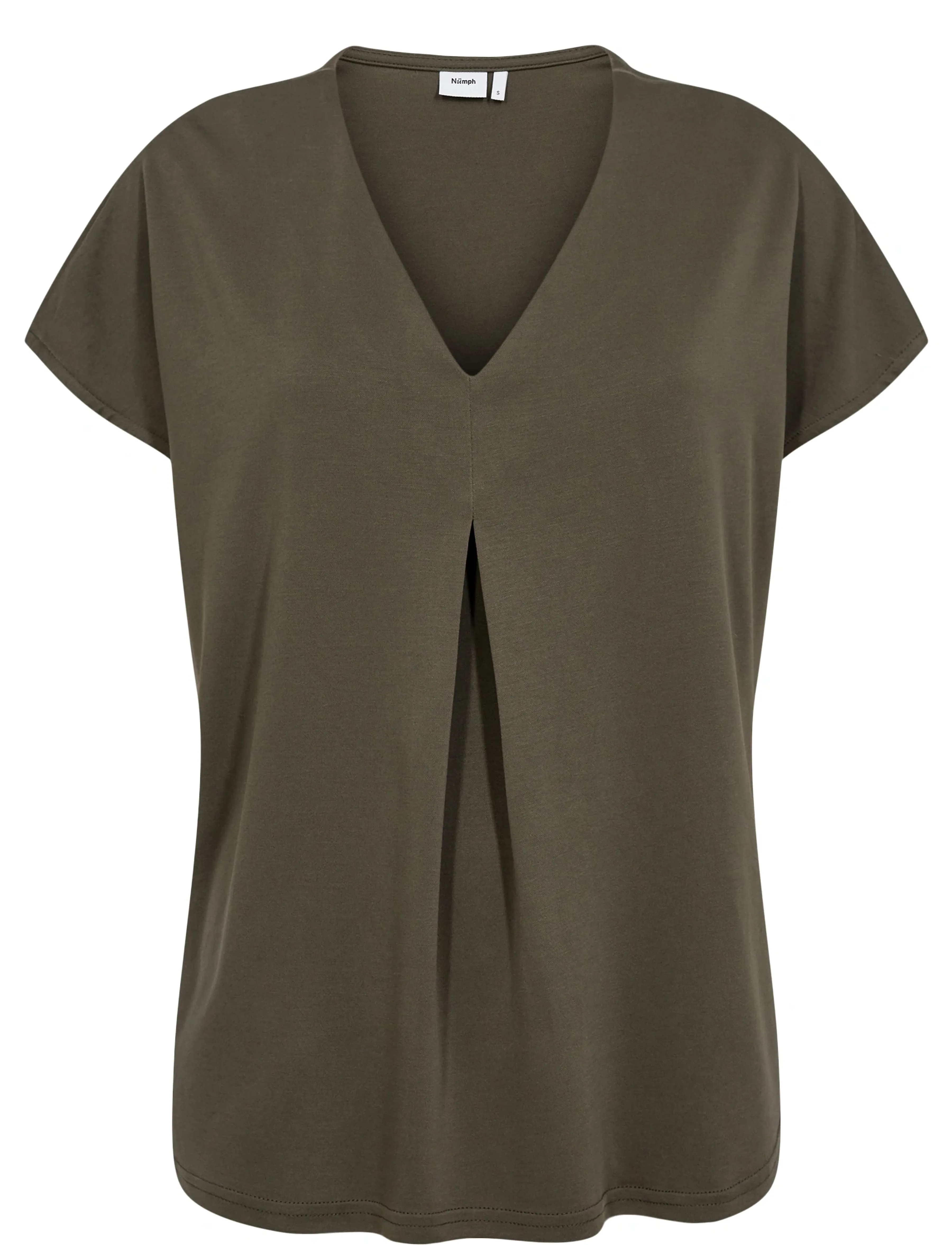 Nümph - NUTILIA SS BLOUSE - kortærmede bluser - grape leaf - 3
