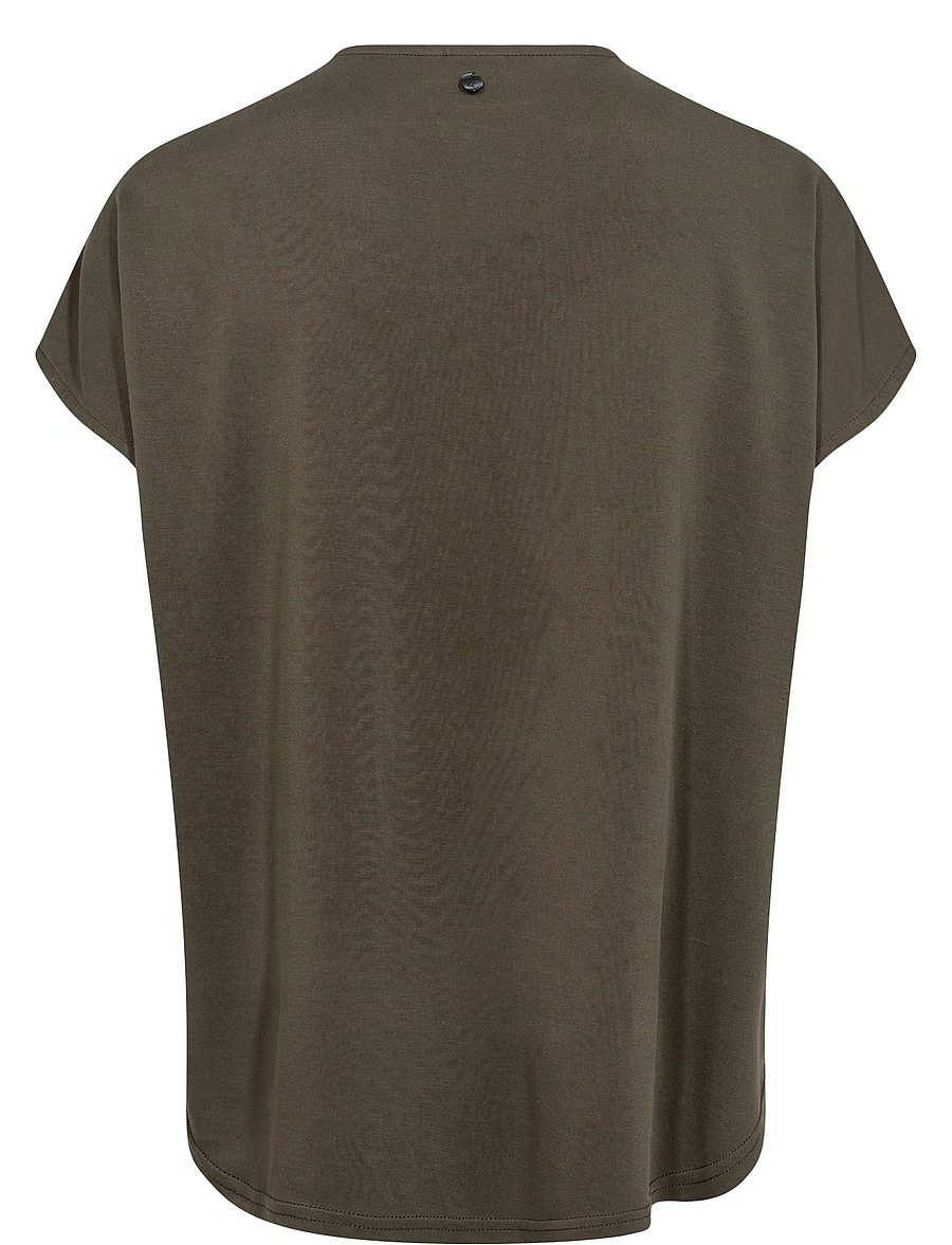 Nümph - NUTILIA SS BLOUSE - kortärmade blusar - grape leaf - 4