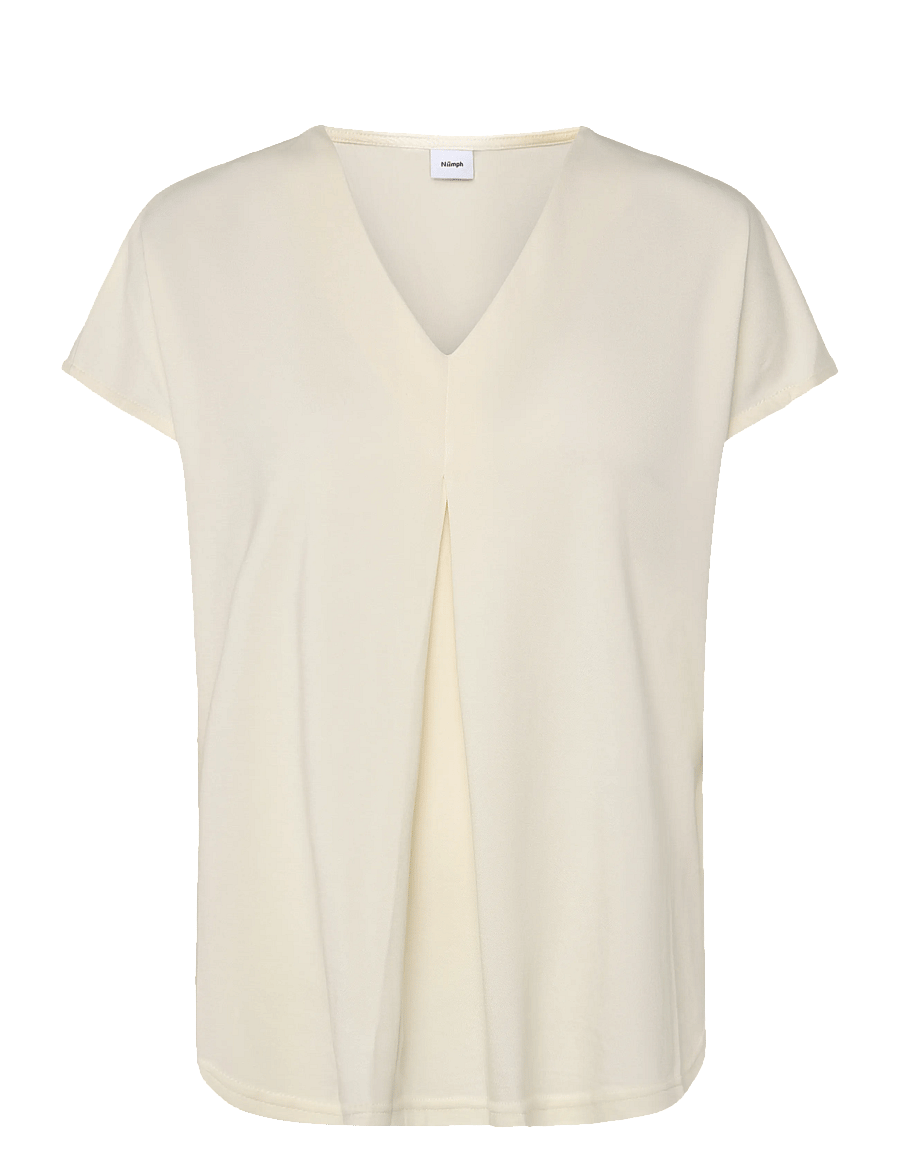 Nümph - NUTILIA SS BLOUSE - stutterma blússur - pristine - 0