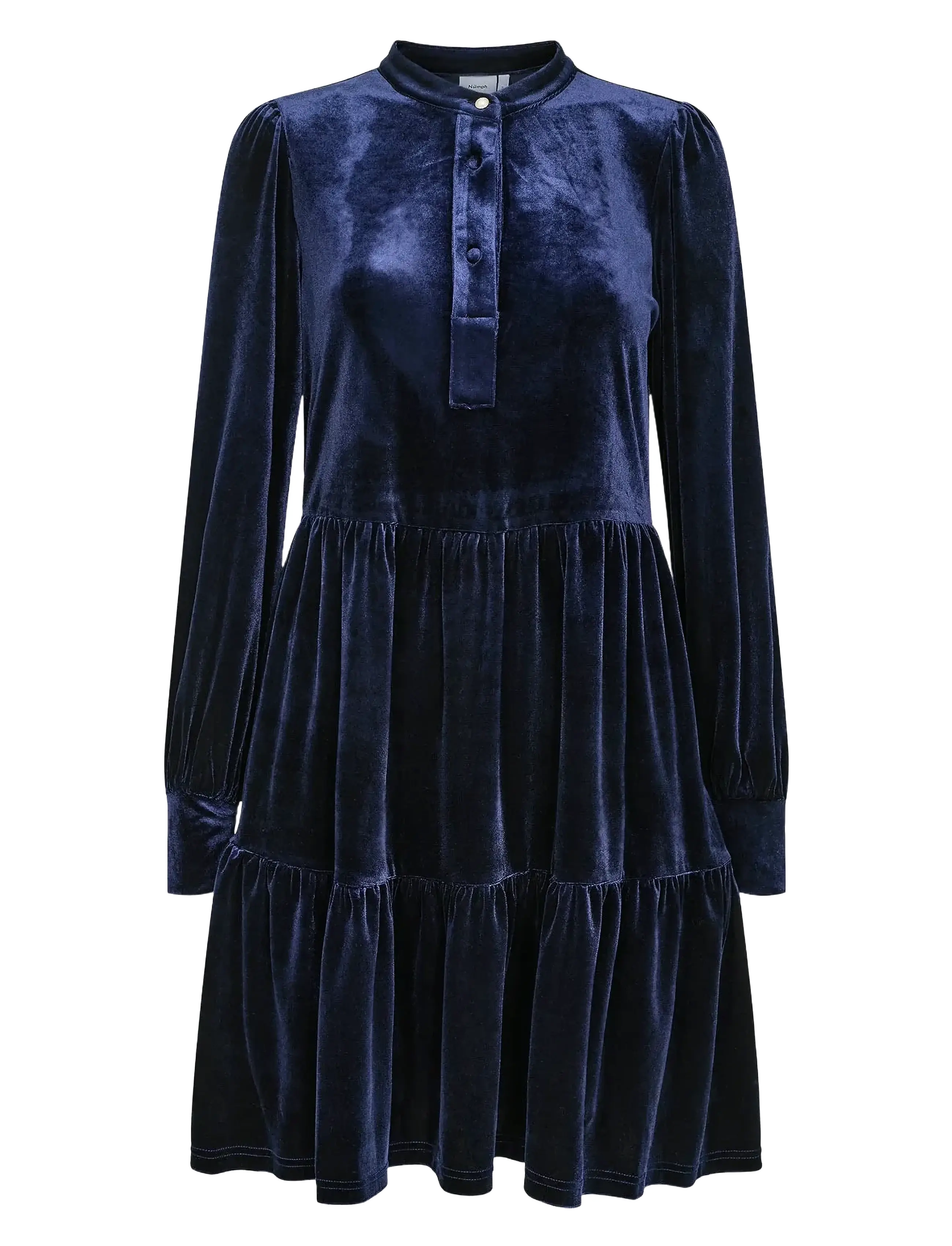 Nümph NUVEDA DRESS - Kleidung - DARK SAPPHIRE / blue