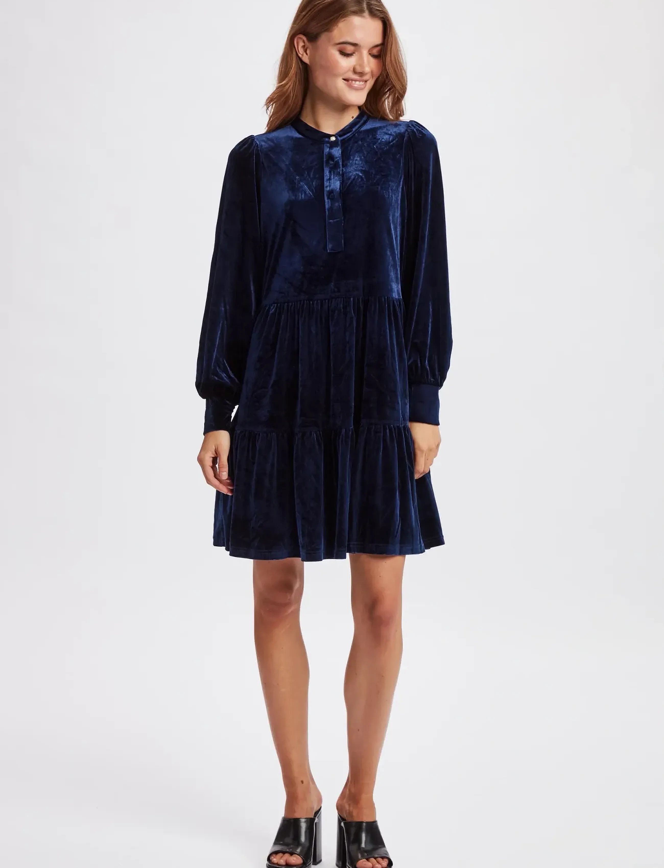 Nümph - NUVEDA DRESS - minikleidid - dark sapphire - 4