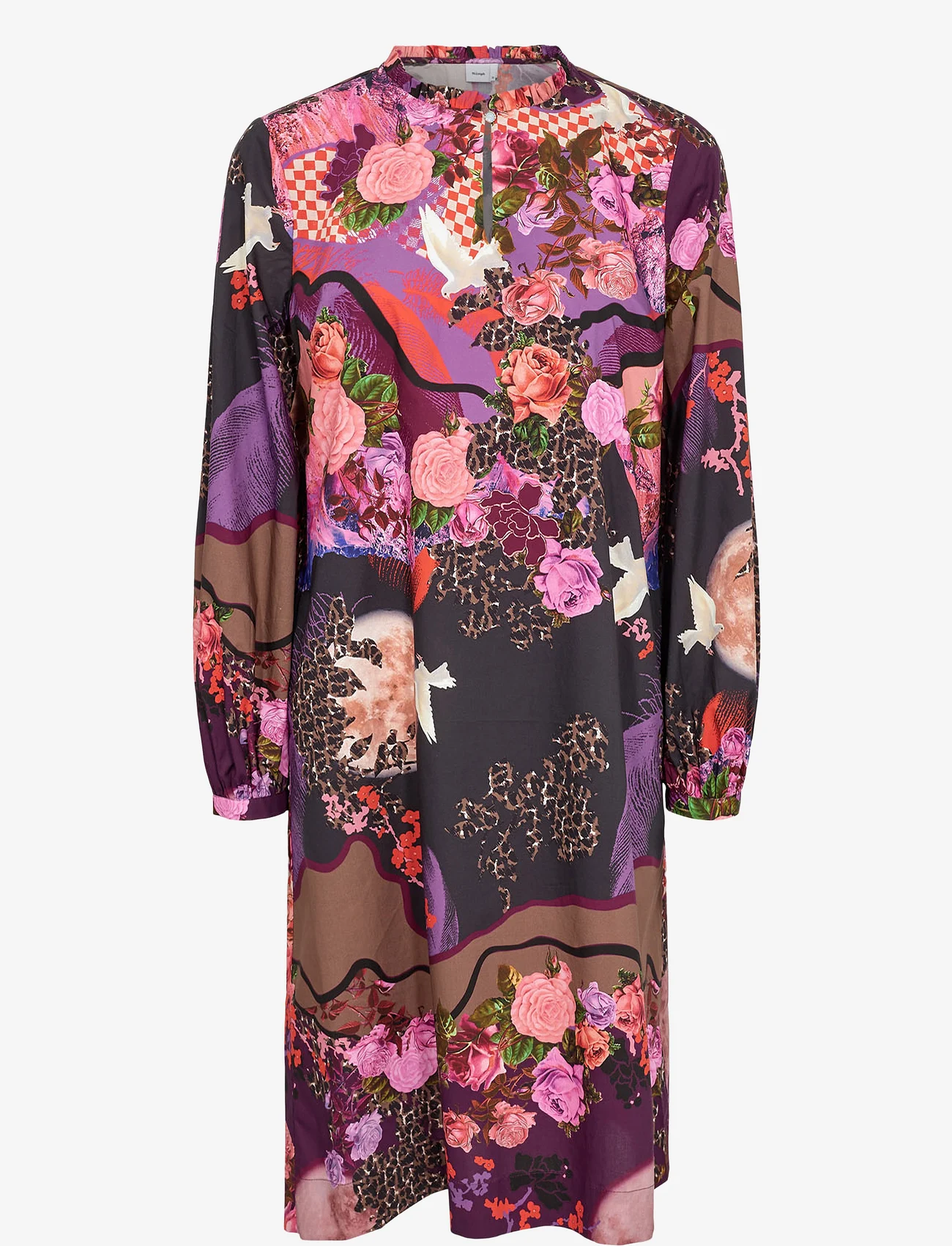 Nümph - NUVICKI DRESS - skjortekjoler - vibrant orchid - 0