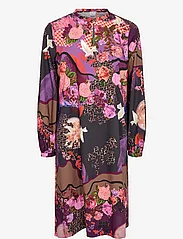 Nümph - NUVICKI DRESS - skjortklänningar - vibrant orchid - 0