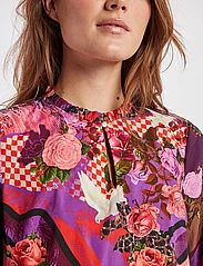 Nümph - NUVICKI DRESS - shirt dresses - vibrant orchid - 6