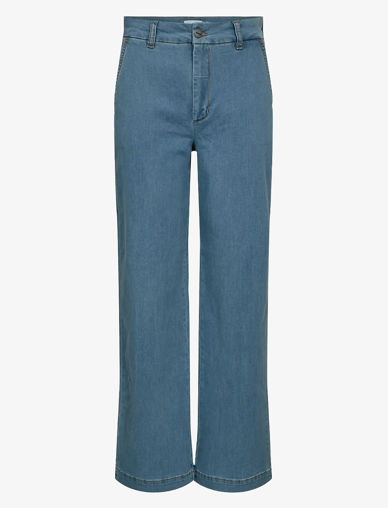 Nümph - NUAMBER PANTS - LIGHT BLUE - straight jeans - light blue denim - 0