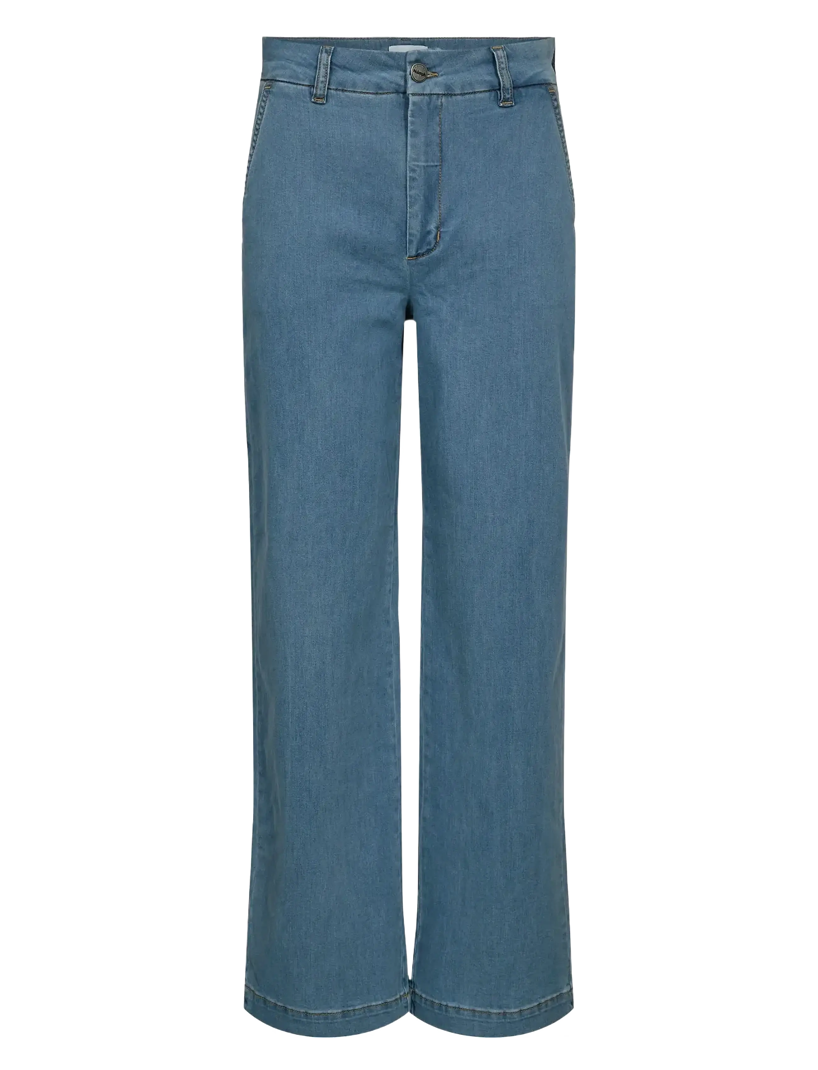 NUAMBER PANTS - LIGHT BLUE - LIGHT BLUE DENIM