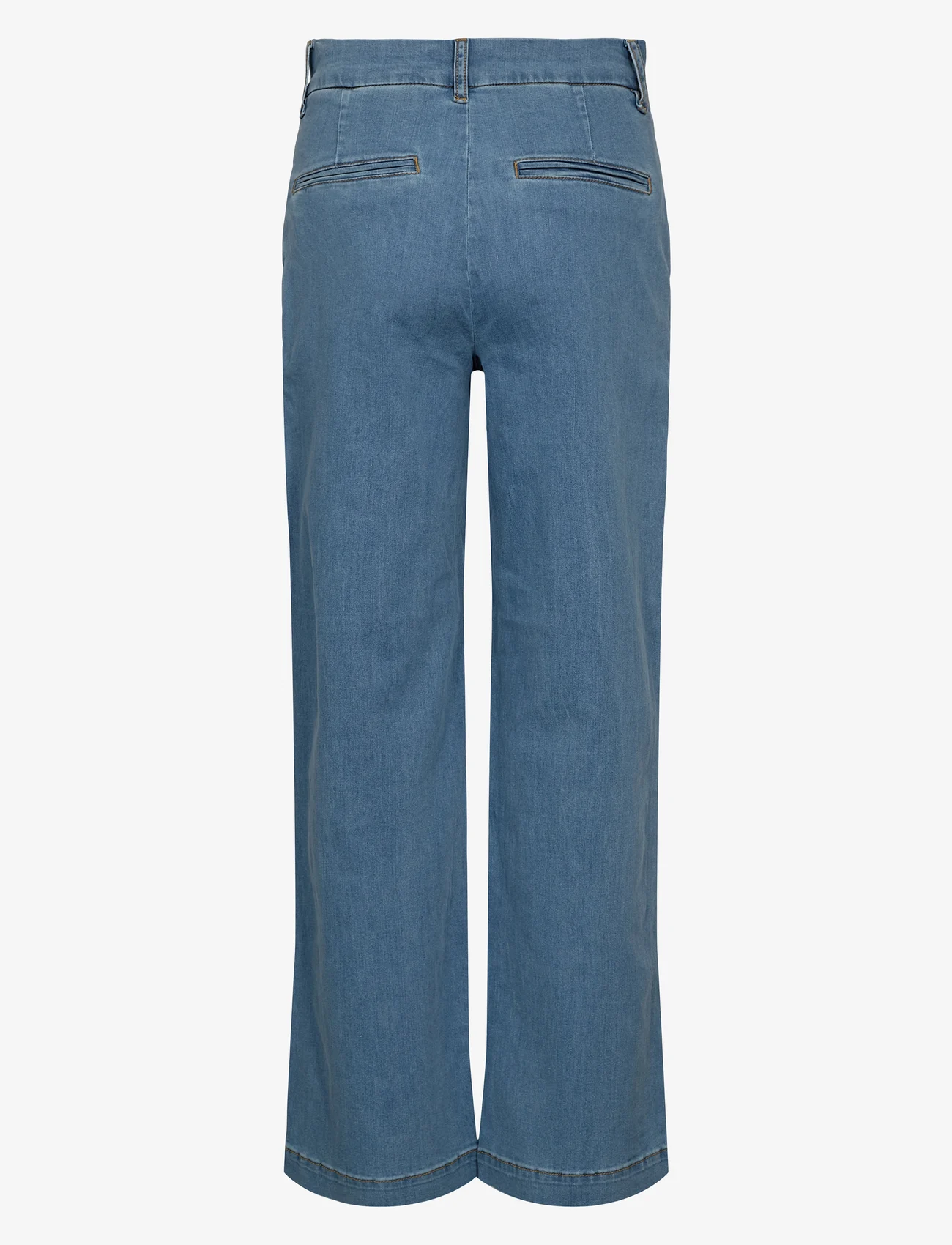 Nümph - NUAMBER PANTS - LIGHT BLUE - straight jeans - light blue denim - 1