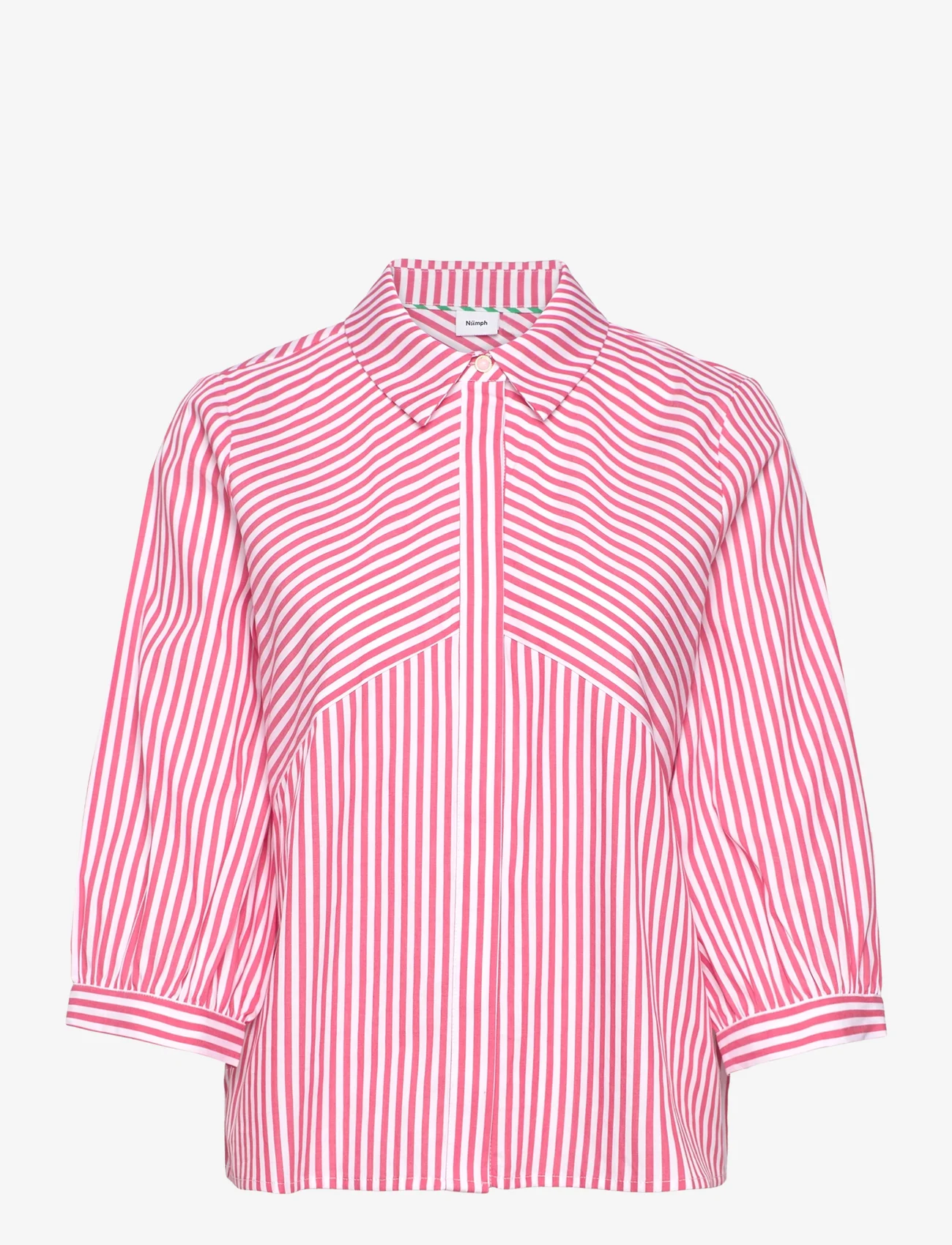 Nümph - NUERICA SHIRT - overhemden met lange mouwen - teaberry - 0