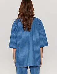Nümph - NUENITTA BLAZER - vakarėlių drabužiai išparduotuvių kainomis - medium blue denim - 3