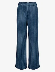 Nümph - NUENITTA PANTS - bukser med brede ben - medium blue denim - 0