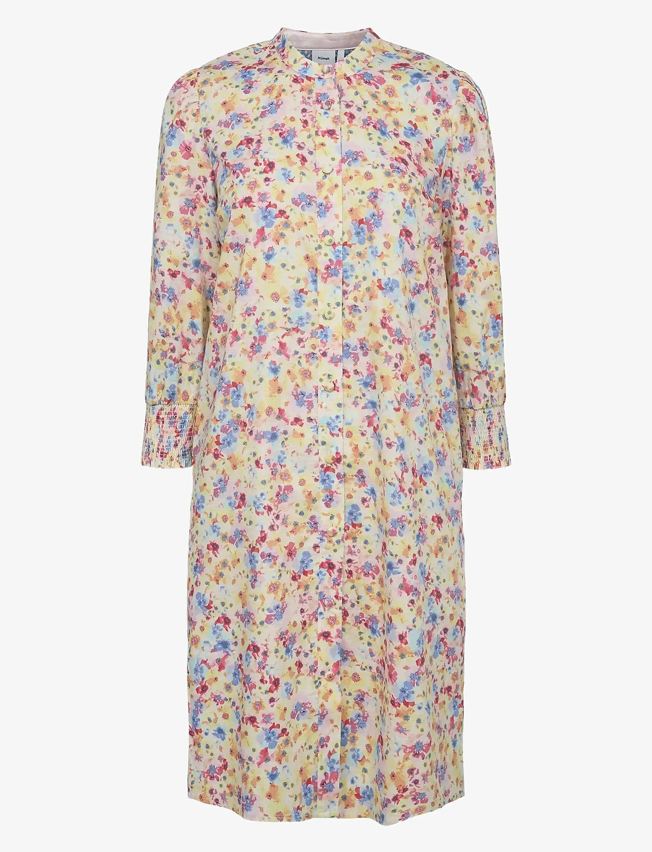 Nümph - NUESTI DRESS - skjortekjoler - limelight - 0