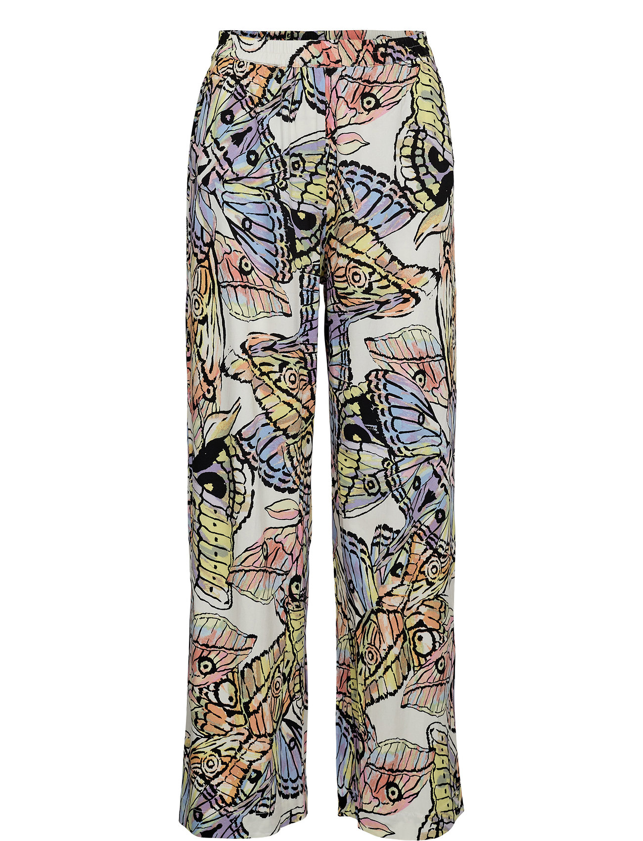 Nümph - NUGALA PANTS - laia säärega püksid - pristine - 0