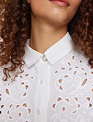 Nümph - NULIMA SHIRT - marškiniai ilgomis rankovėmis - bright white - 5