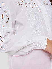 Nümph - NULIMA SHIRT - marškiniai ilgomis rankovėmis - bright white - 6