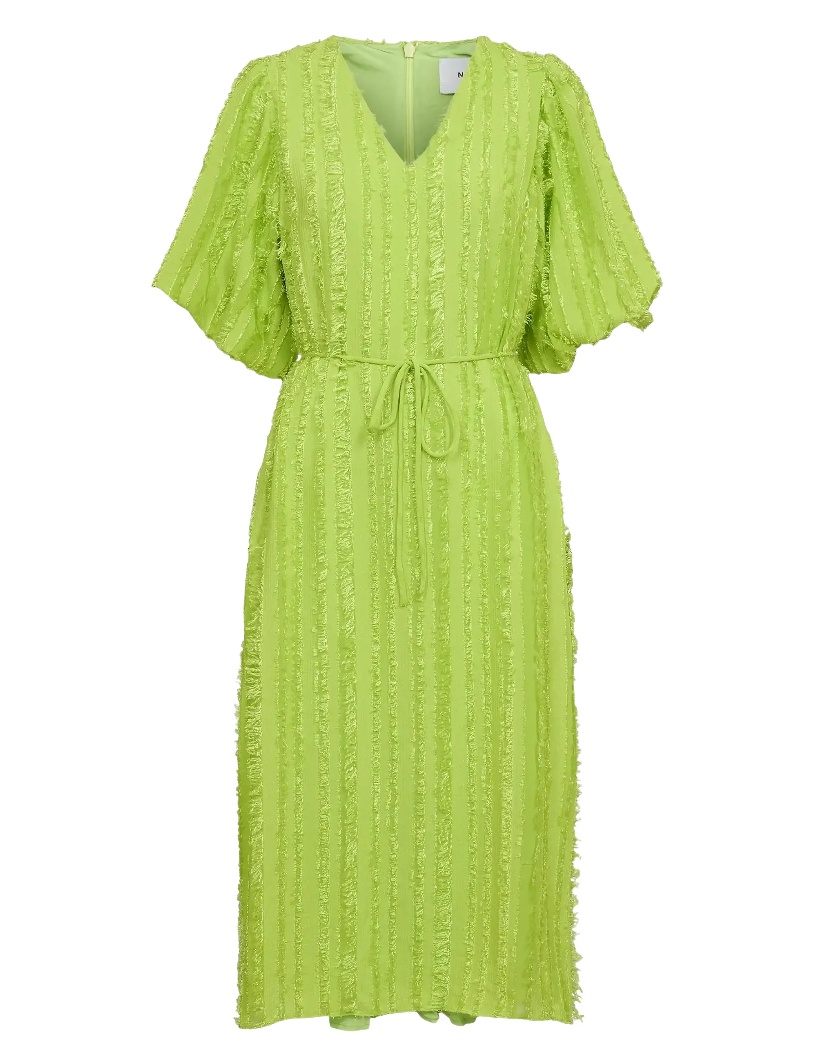 NUMOLEKO DRESS - ACID LIME