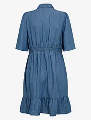 Nümph - NUMIO DRESS - summer dresses - light blue denim - 1