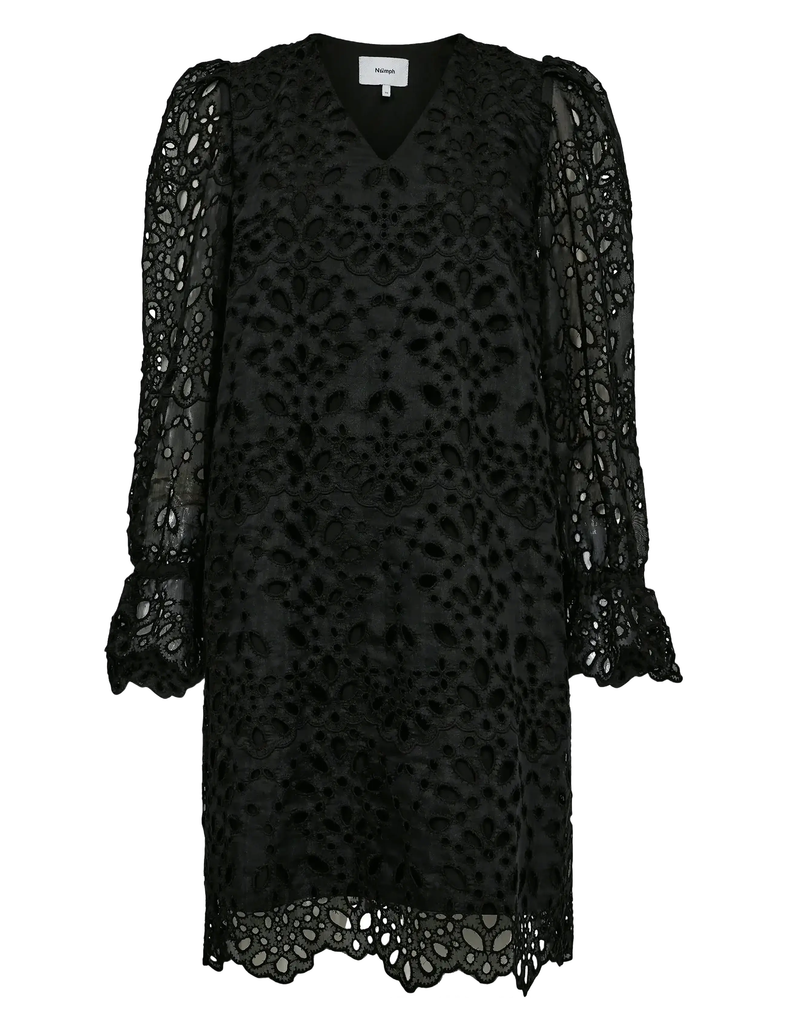 Nümph NUELIZA DRESS - Kleider - CAVIAR / black