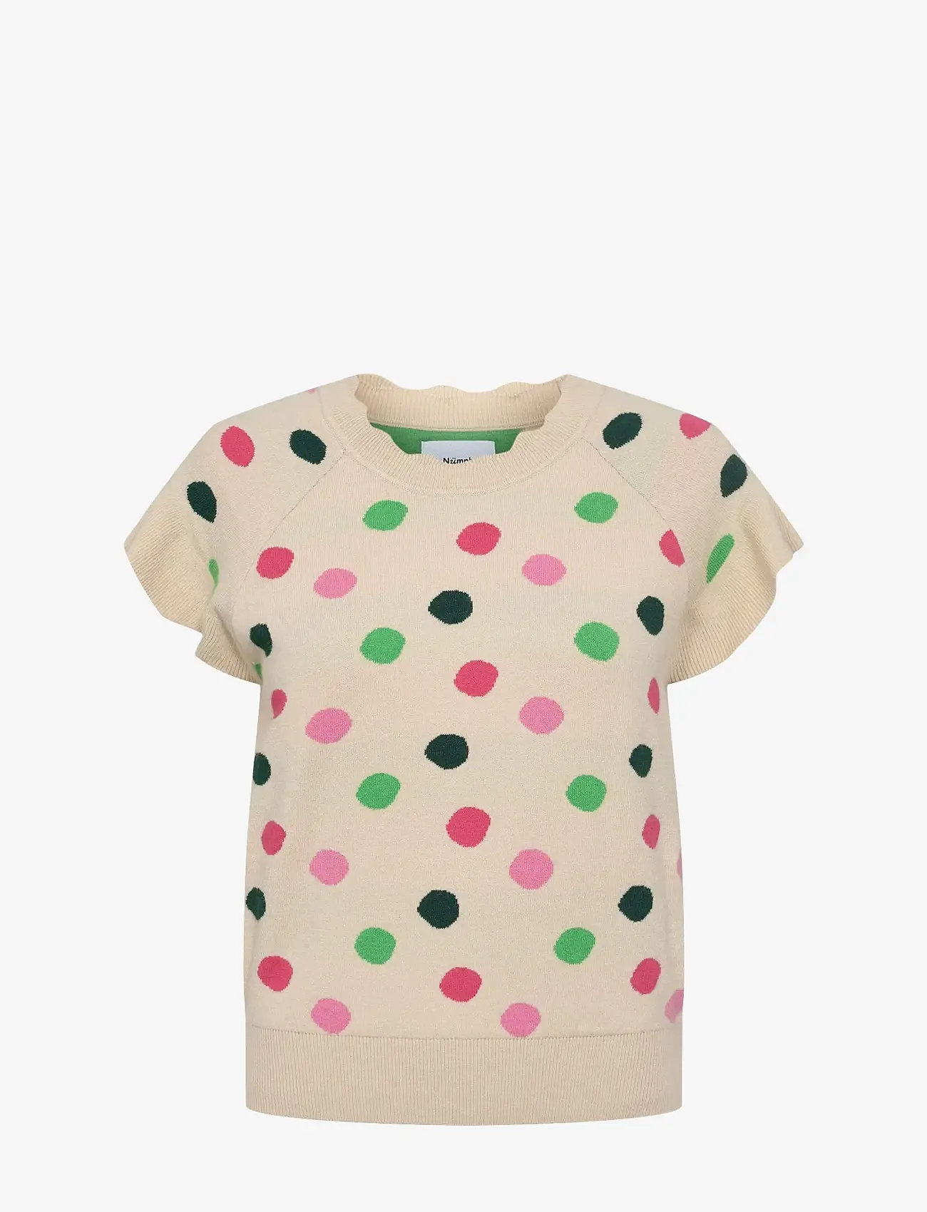 Nümph - NUBAGATHA SS PULLOVER - sandshell - 0