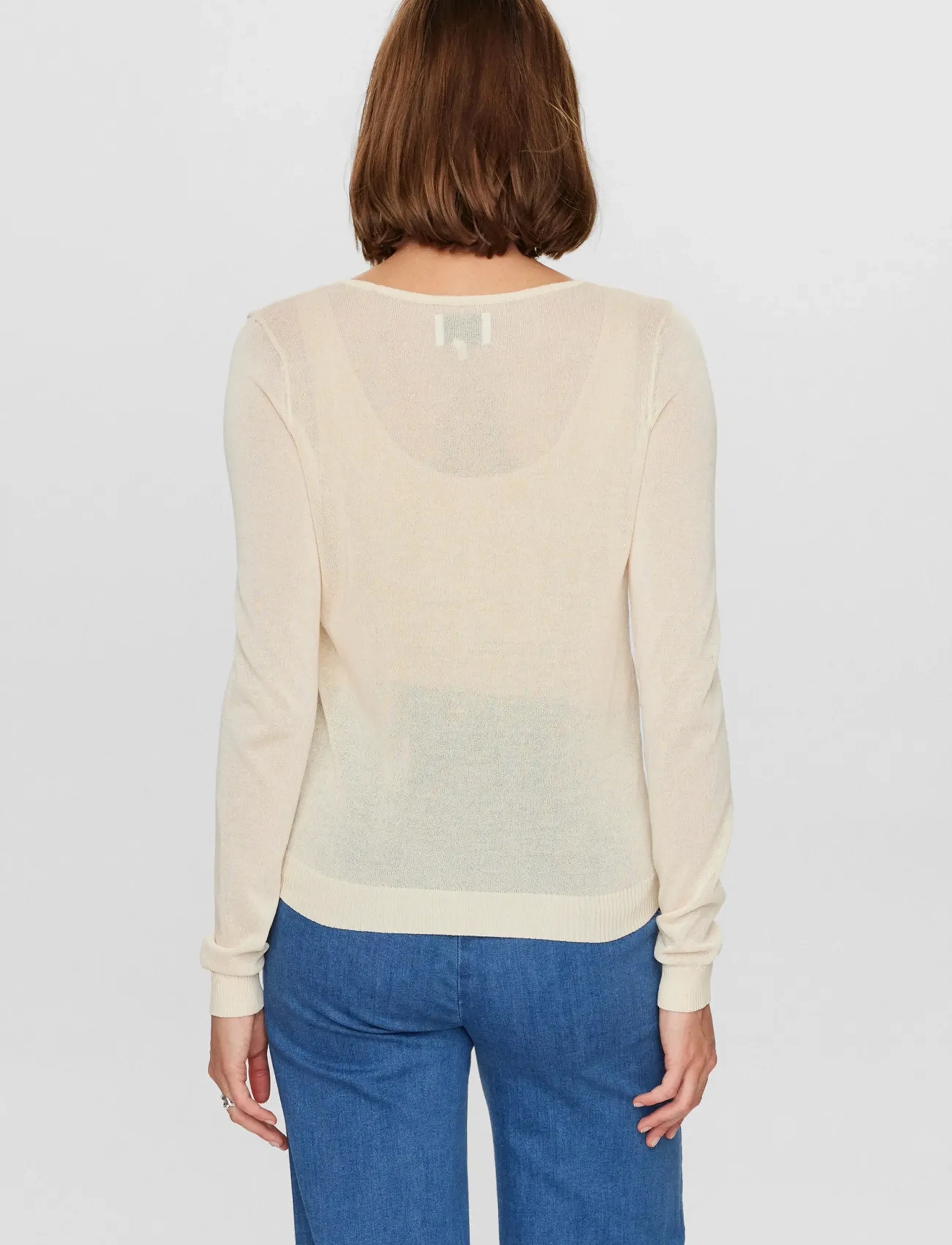Nümph - NUALANA PULLOVER - sandshell - 3