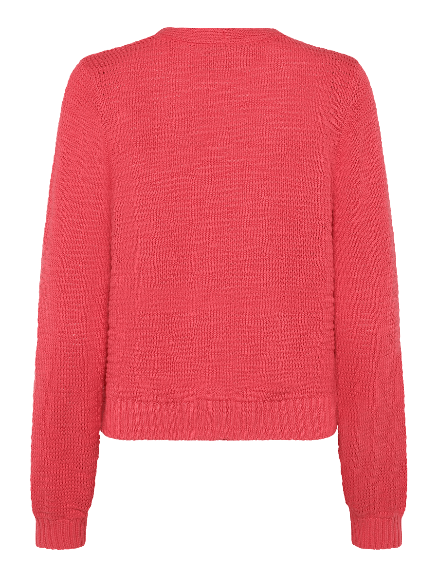 Nümph - NUMIRNA CROPPED CARDIGAN - geranium - 1