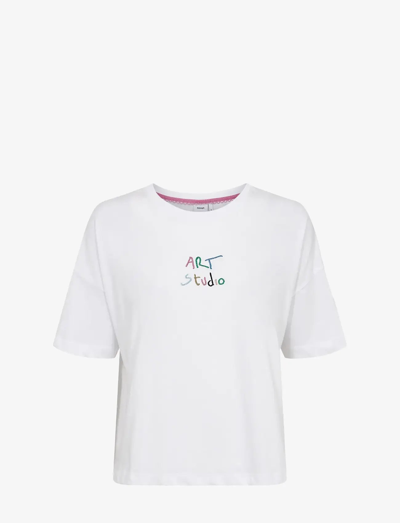 Nümph - NUART T-SHIRT - bright white - 0