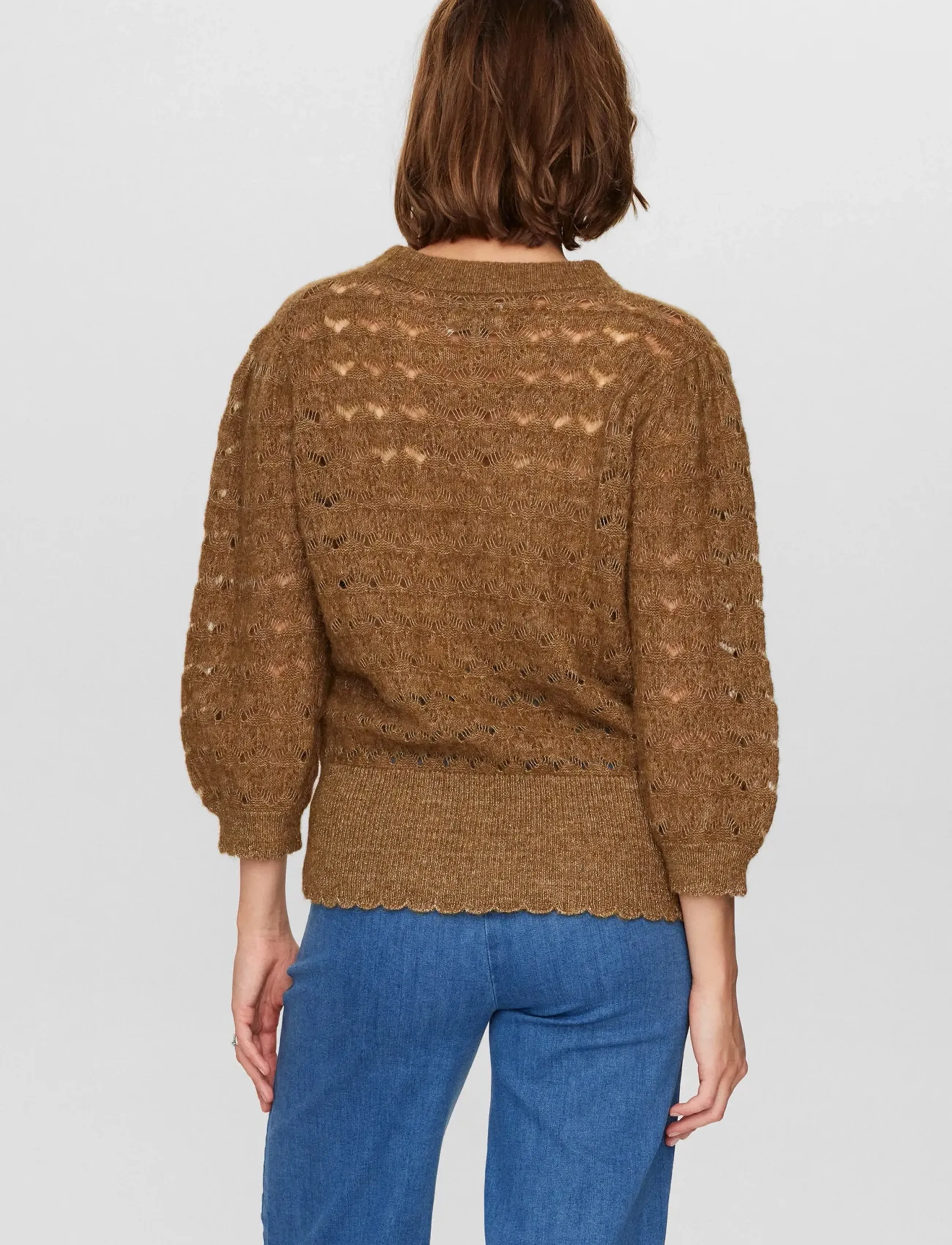 Nümph - NURIETTA POINTELLE PULLOVER - kangaroo - 3
