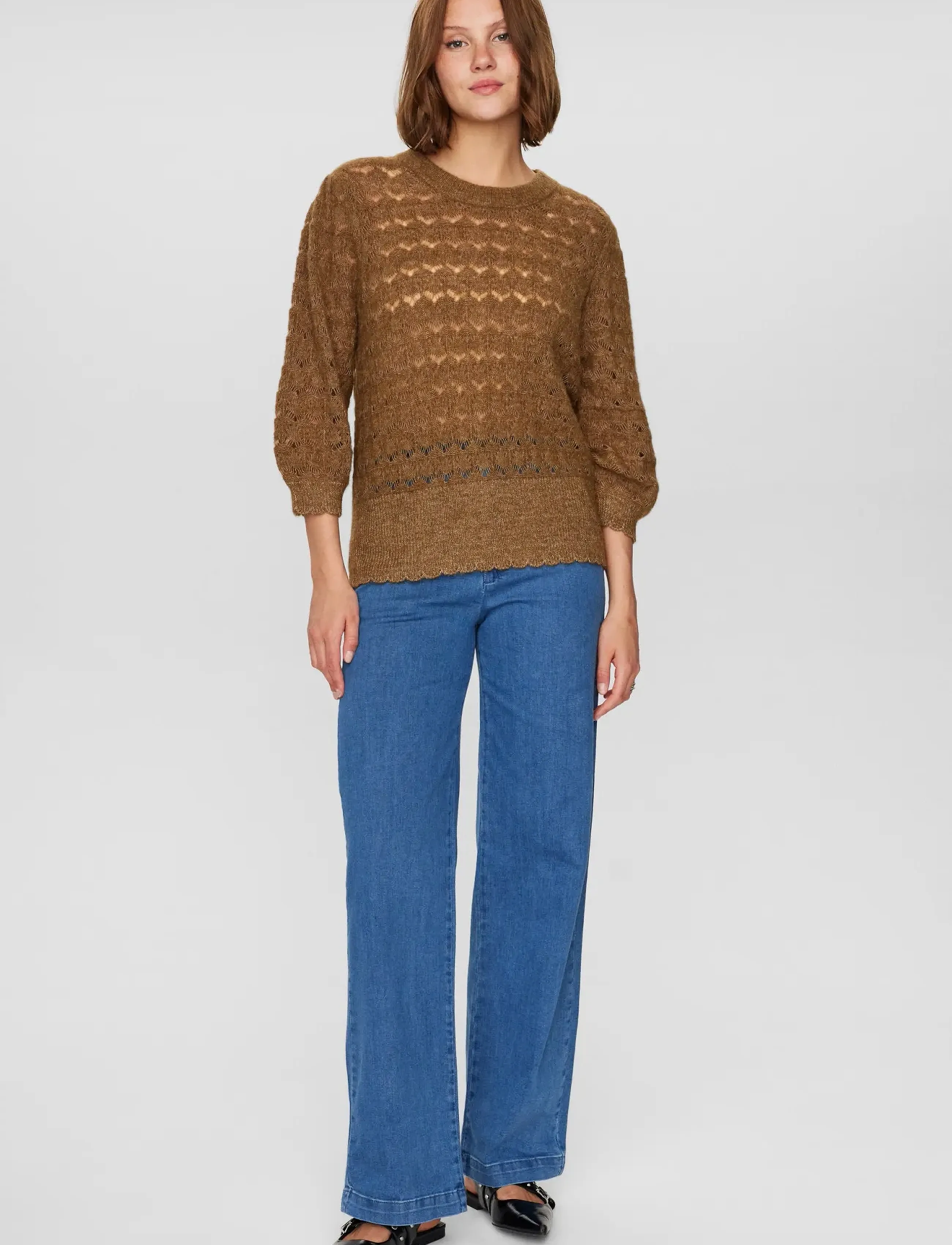 Nümph - NURIETTA POINTELLE PULLOVER - kangaroo - 4