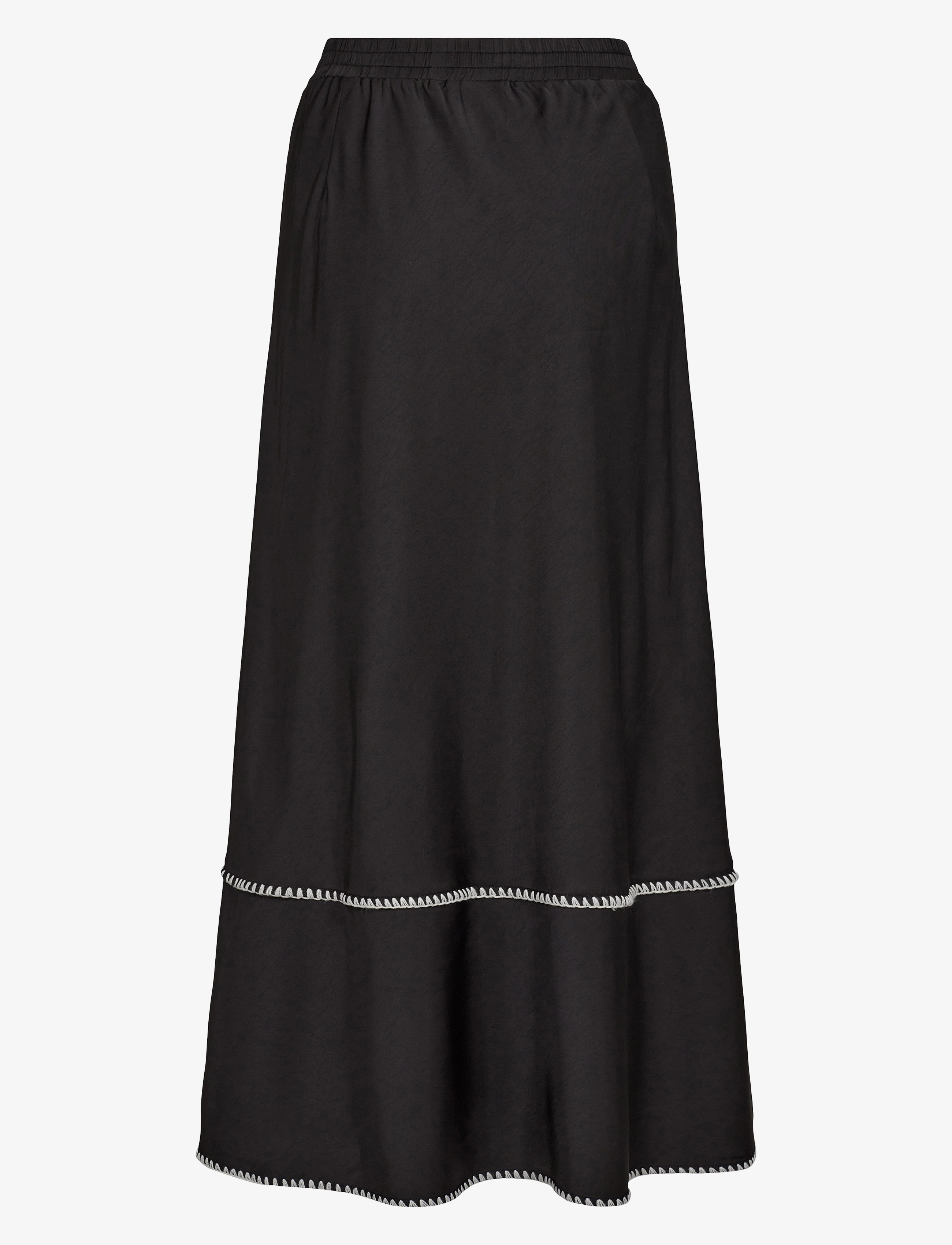 Nümph - NUDARBY SKIRT - maxi röcke - caviar - 2