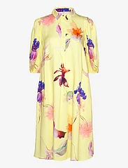 Nümph - NURITA SPRING DRESS - skjortekjoler - yellow iris - 0
