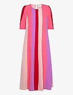 NUPENELOPE S/S SPRING DRESS - ROSEATE SPOONBILL