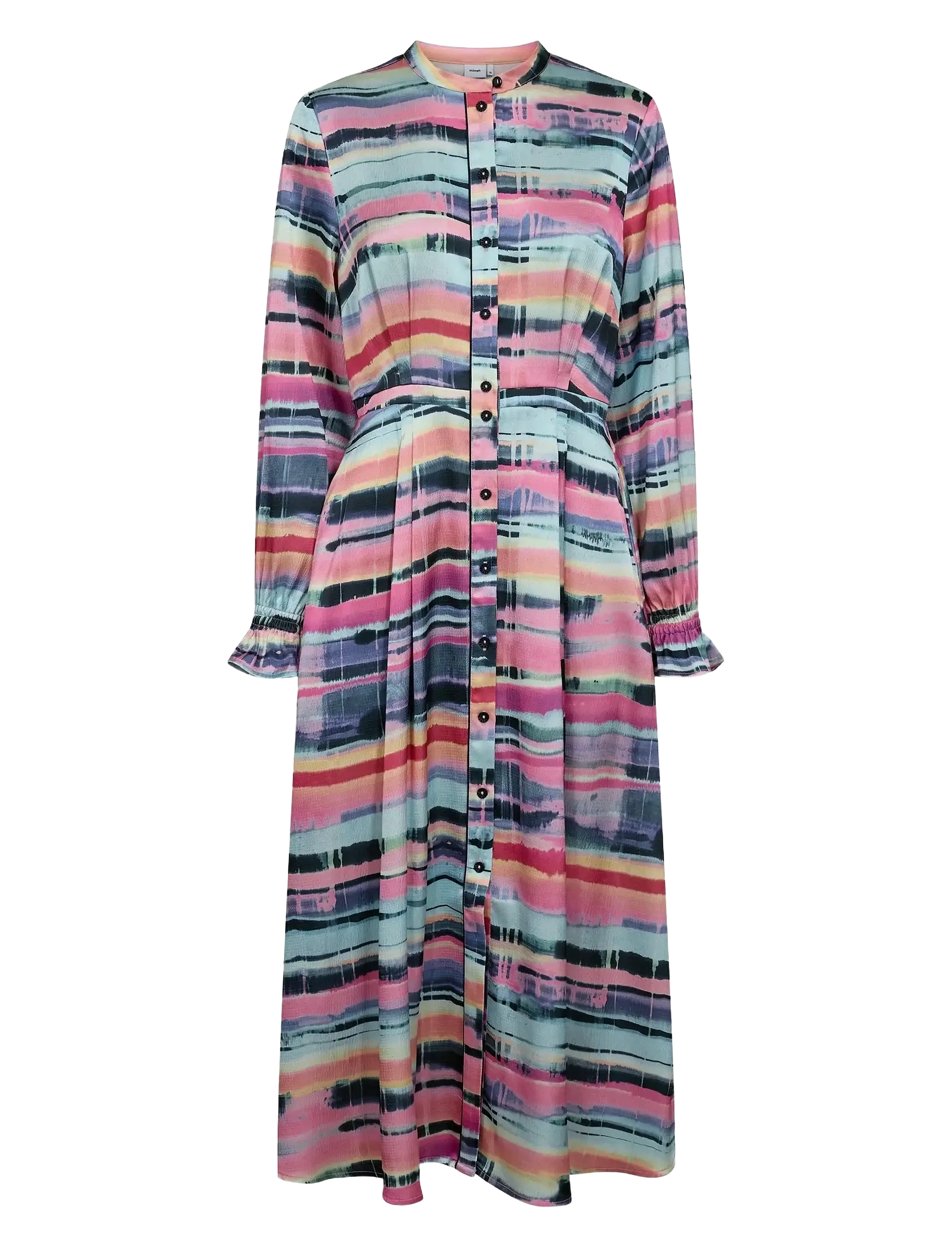 Nümph NUHAYES DRESS - Kleider - MAGENTA / multi
