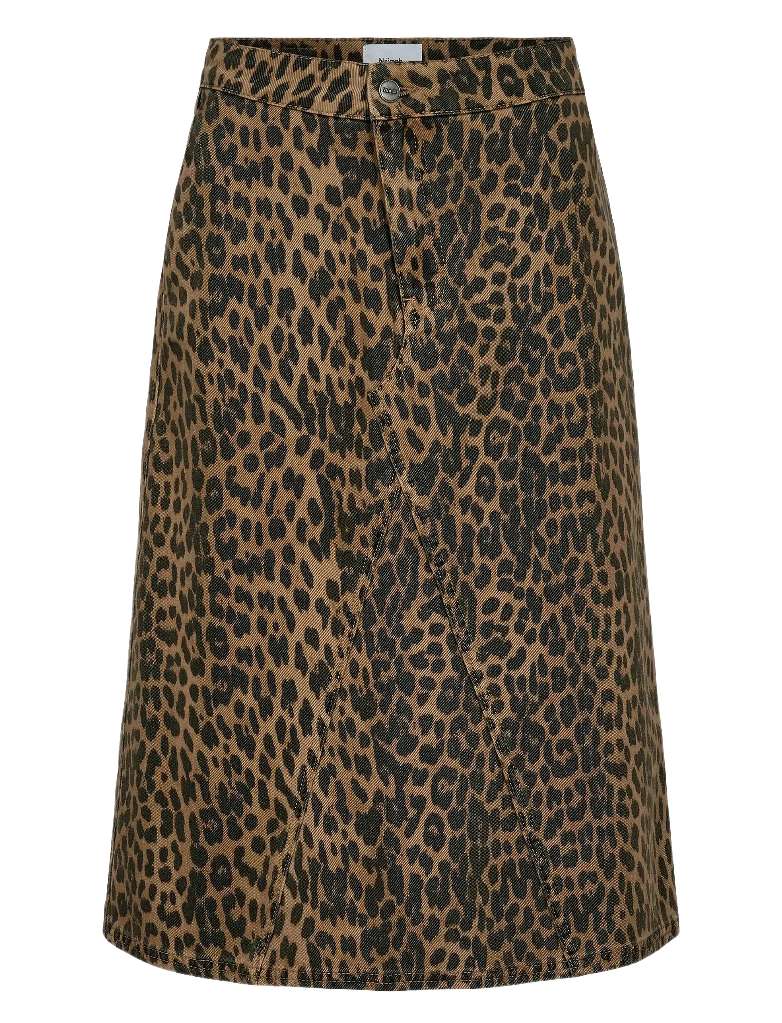 Nümph NUGIGI SKIRT - Nederdele - TIGER´S EYE / brown