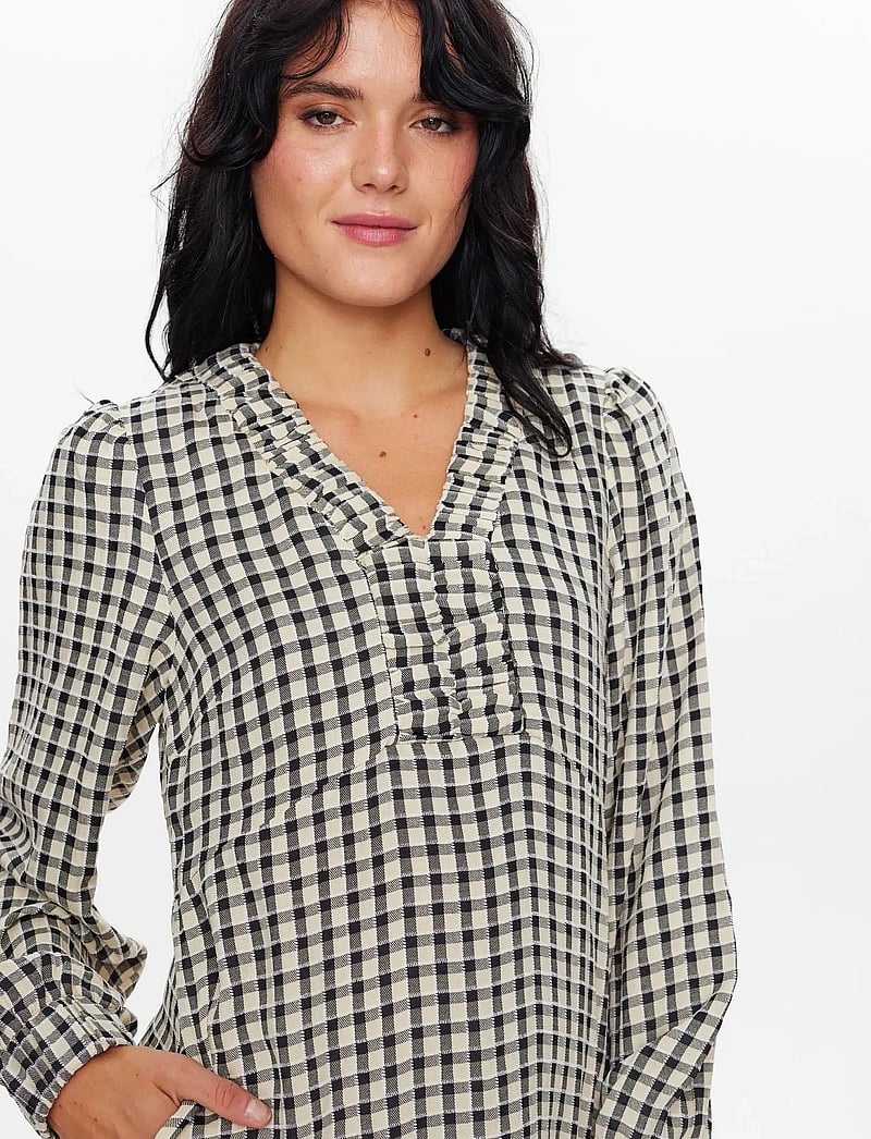 Nümph - NUINES DRESS - midi kjoler - caviar - 5