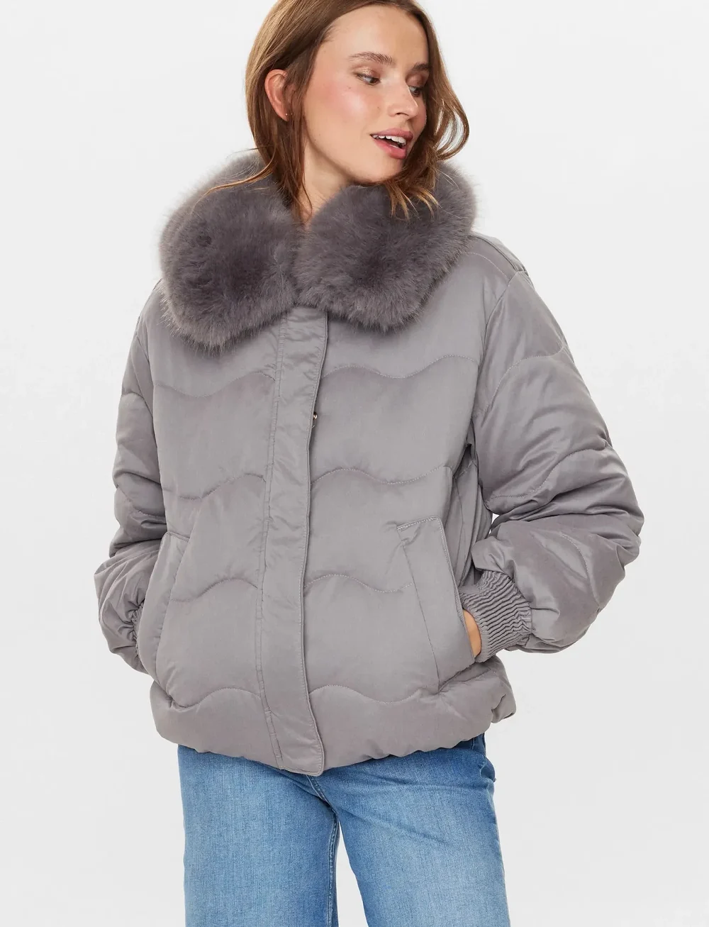 Nümph - NUHURDA JACKET - dunjakker - december sky - 0