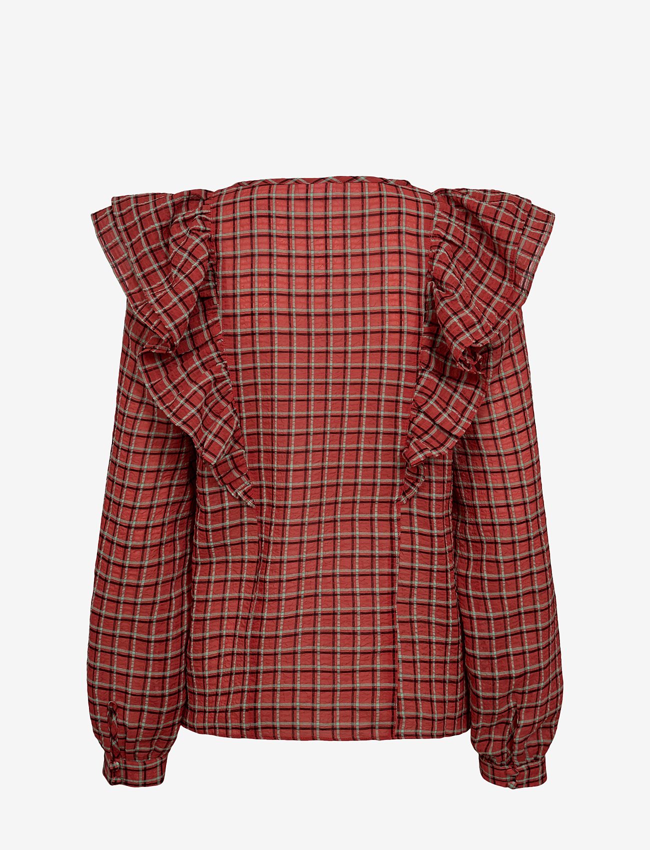 Nümph - NUIRA SHIRT - pikkade varrukatega särgid - high risk red - 1