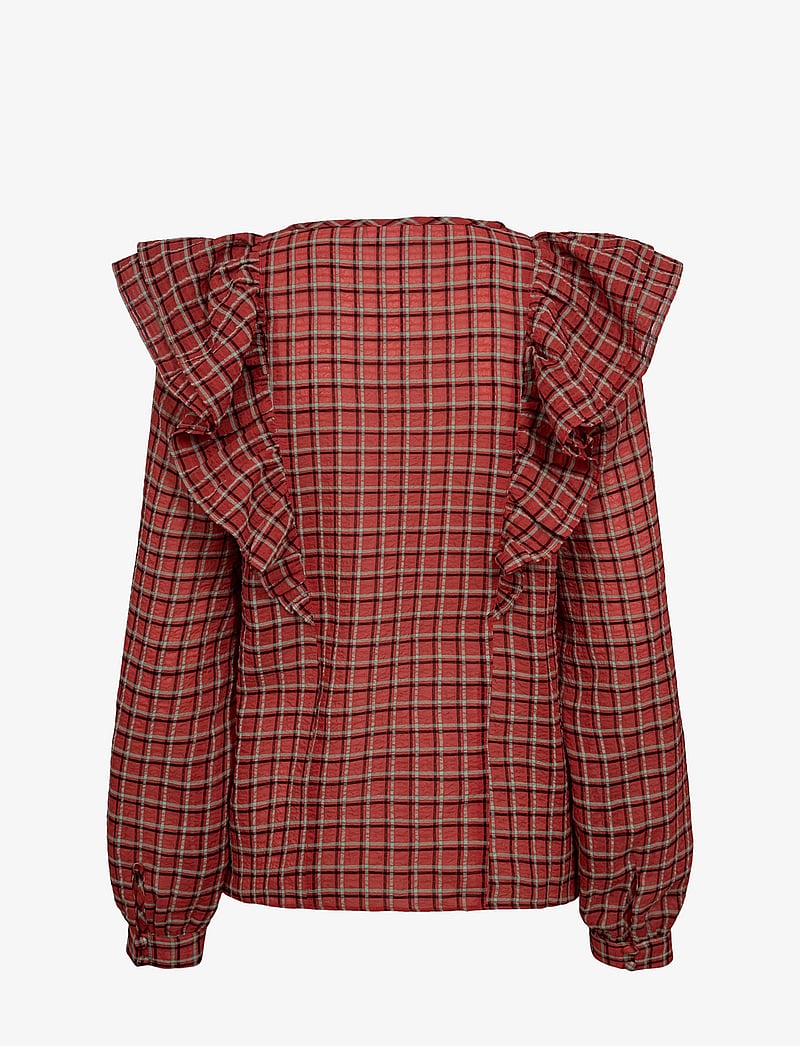 Nümph - NUIRA SHIRT - pikkade varrukatega särgid - high risk red - 1