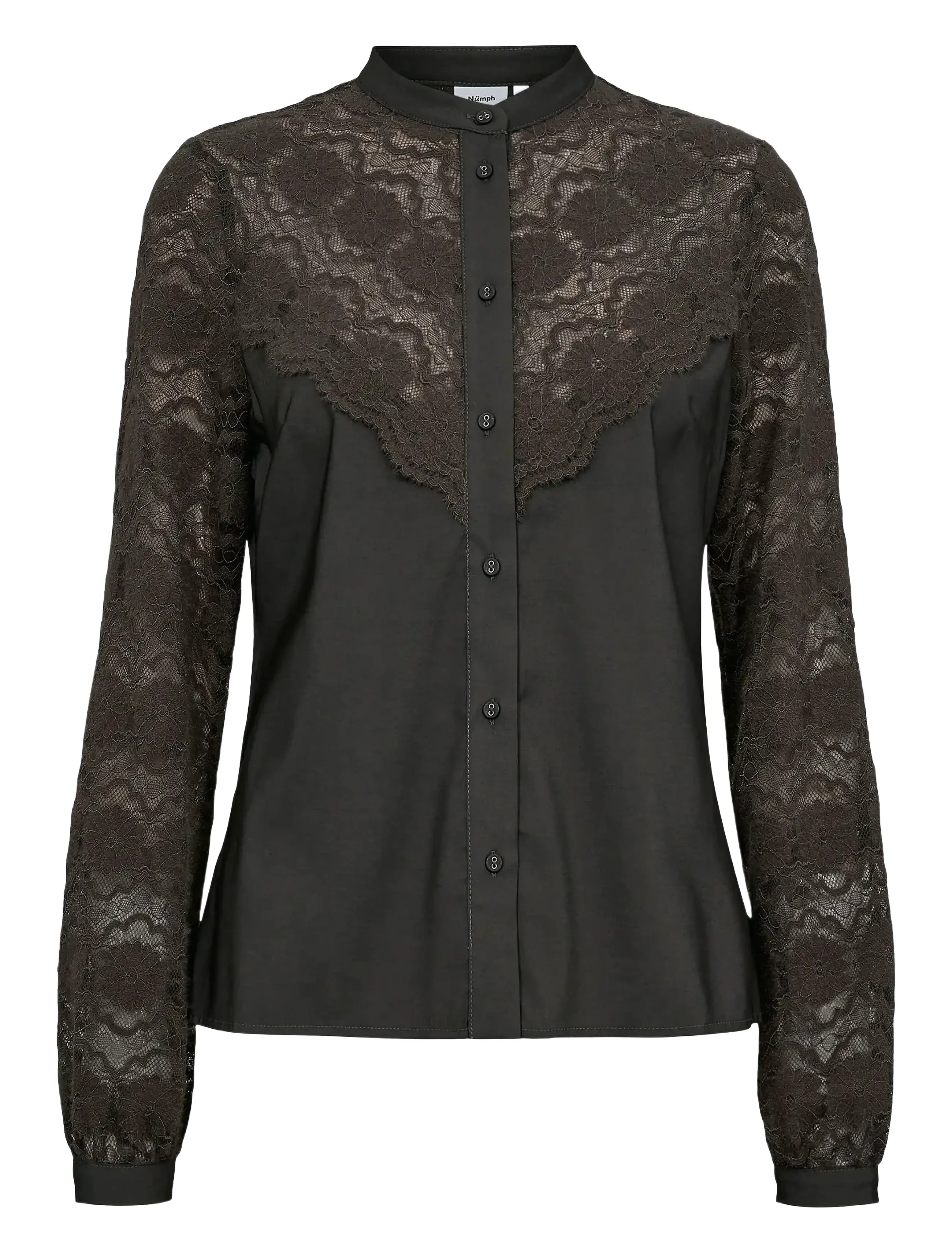 Nümph NUINGRID SHIRT - Blusar & Skjortor - PLUM KITTEN / brown