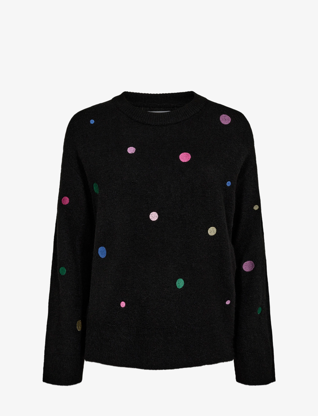 NÜMPH Nujasmine Pullover Schwarz - S - Damen