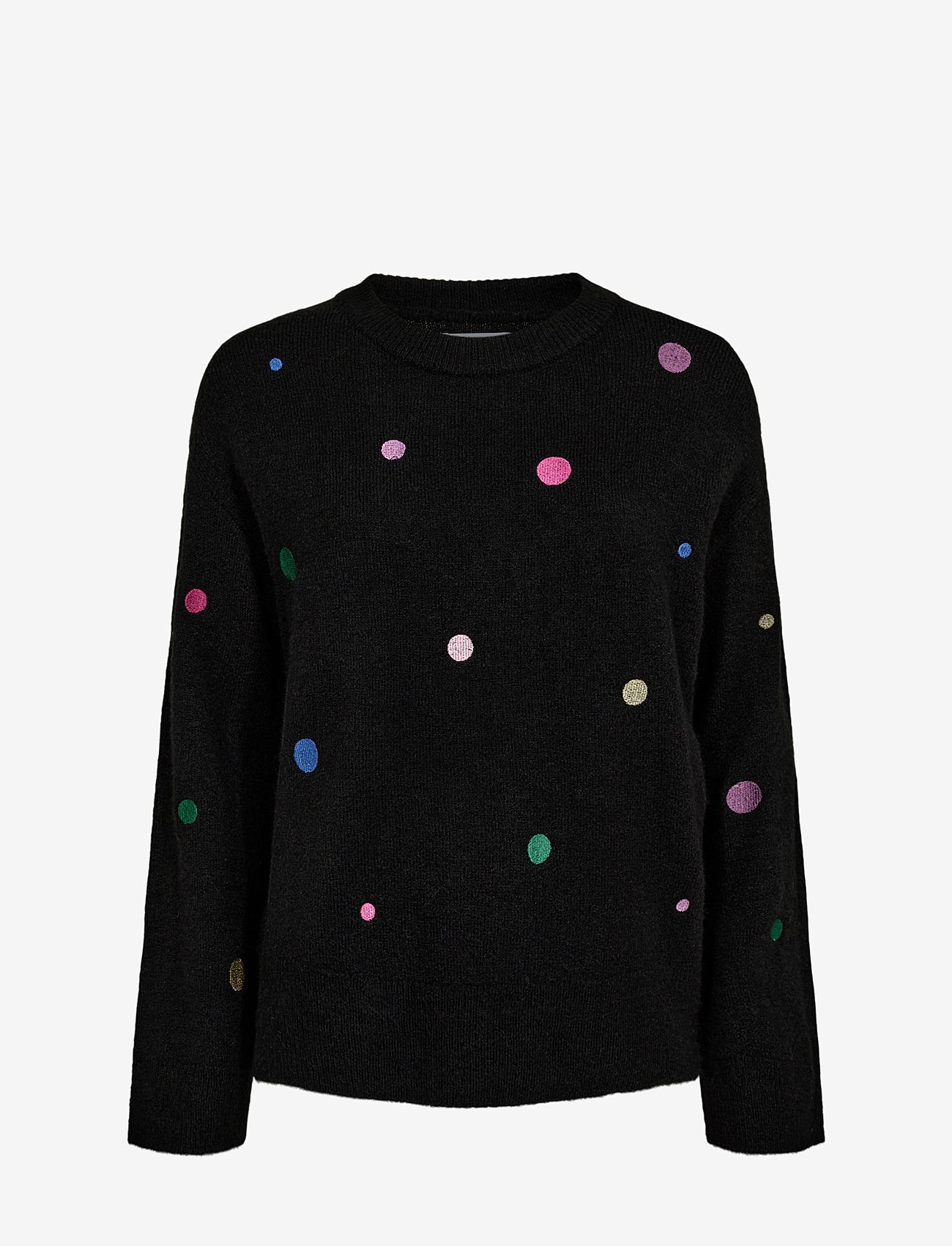 Nümph - NUJASMINE PULLOVER - autumn clothing - caviar - 0