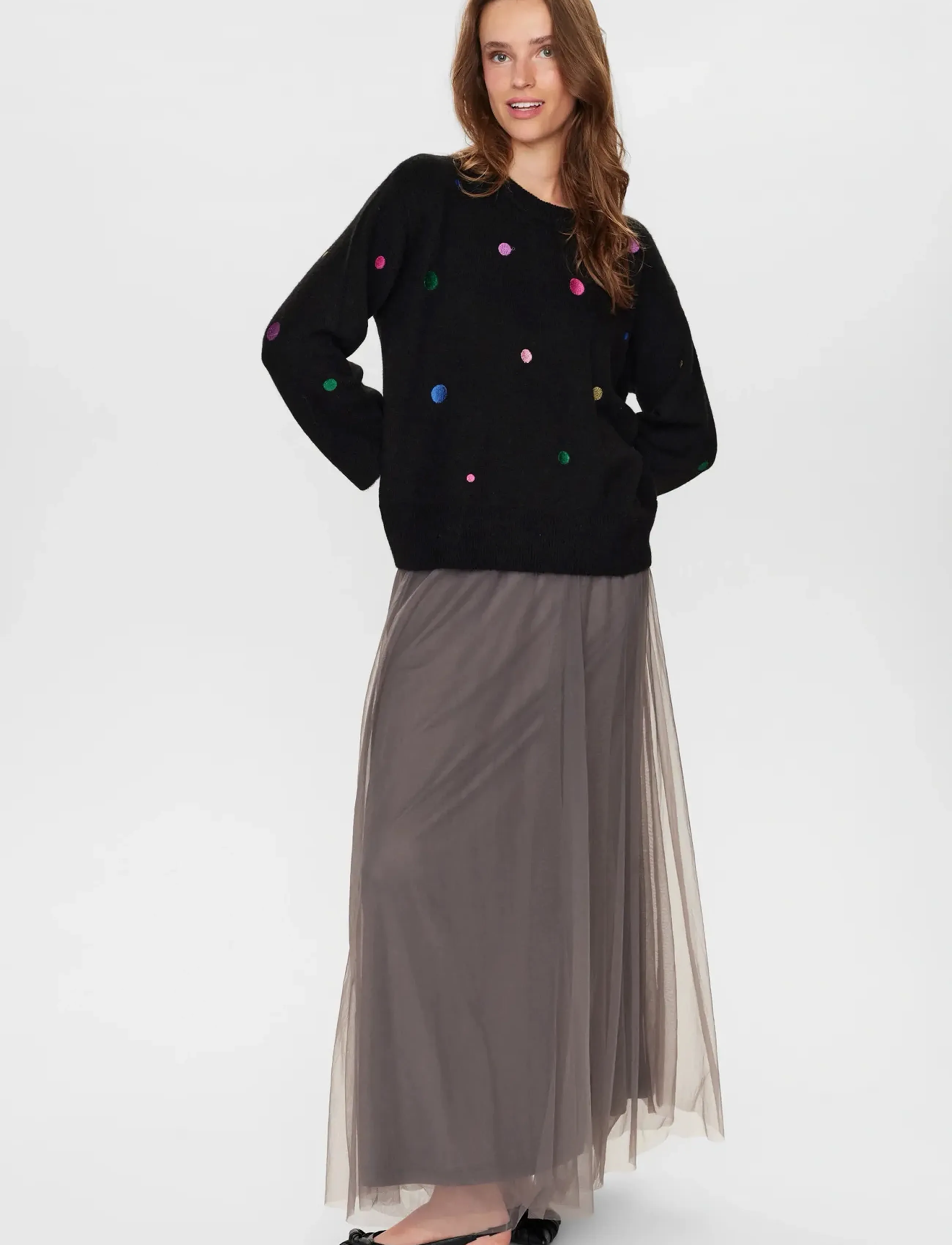 Nümph - NUJASMINE PULLOVER - jumpers - caviar - 4