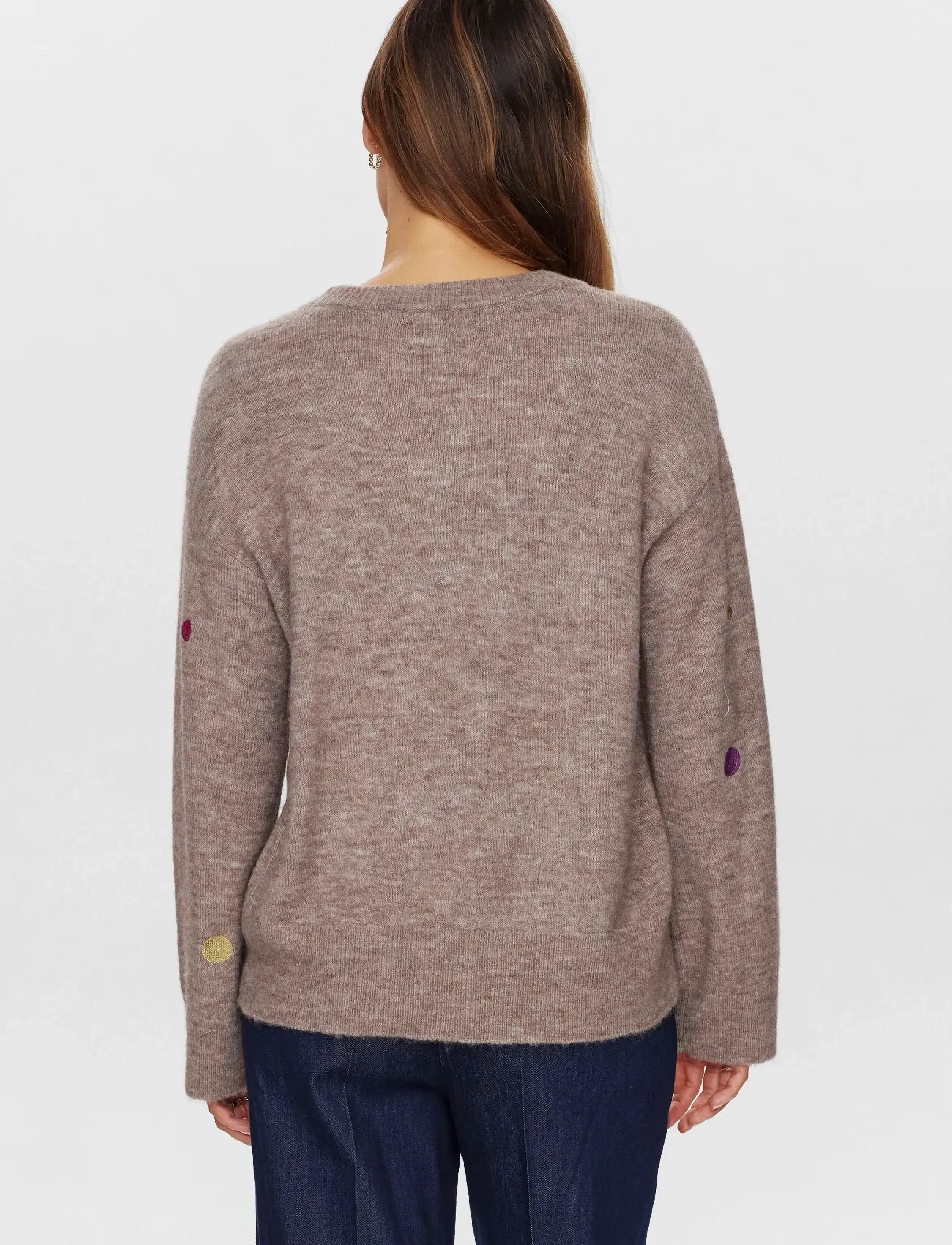 Nümph - NUJASMINE PULLOVER - tröjor - tiger´s eye - 3