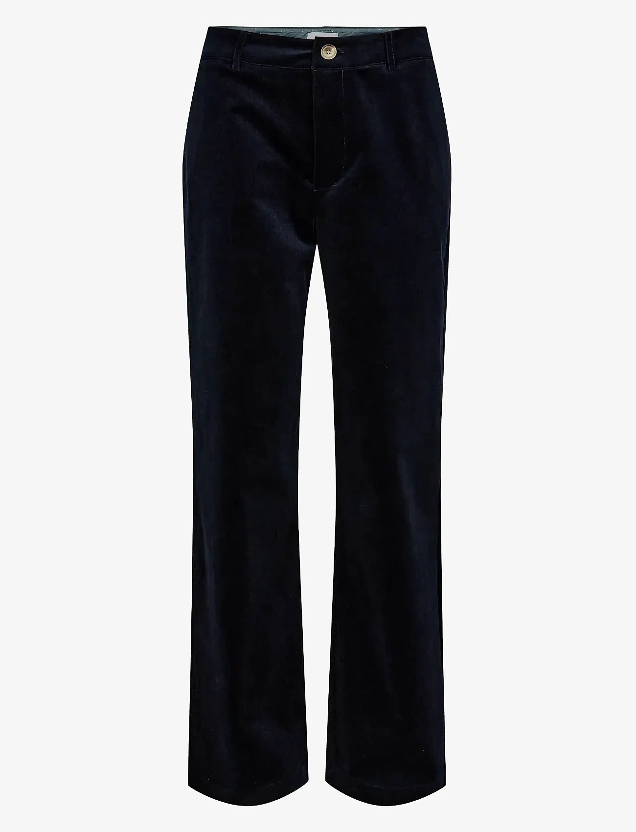 Nümph - NUJOANNA PANTS - sirge säärega püksid - dark sapphire - 1