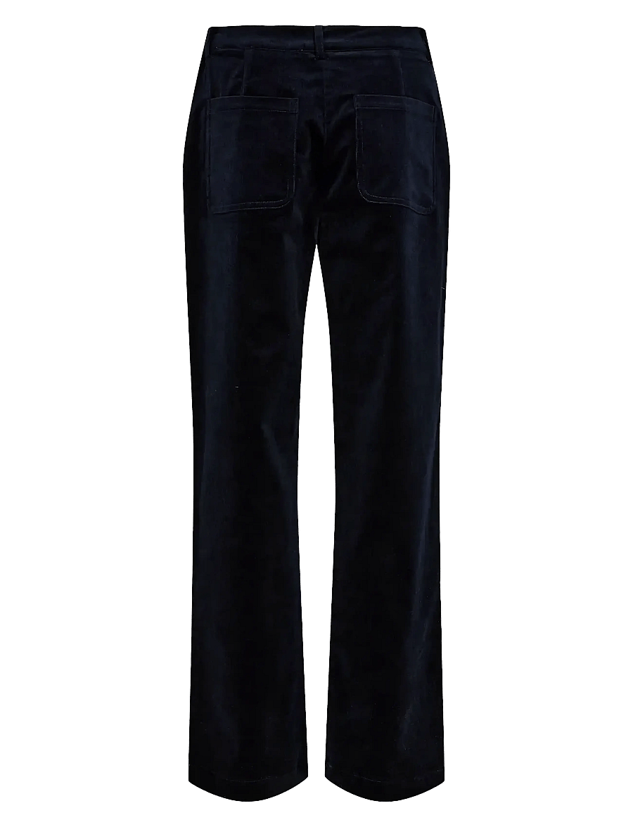 Nümph - NUJOANNA PANTS - bukser med lige ben - dark sapphire - 2
