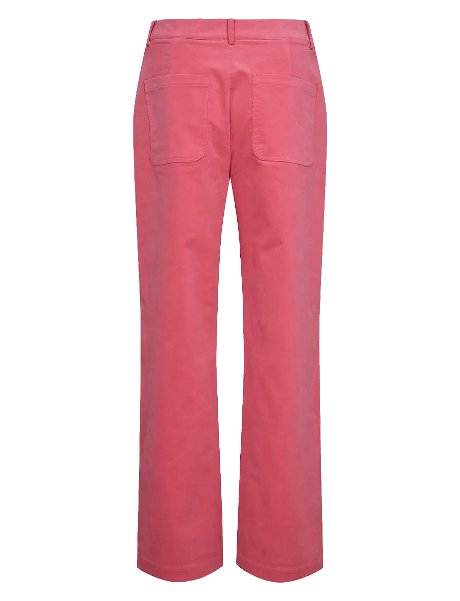 Nümph - NUJOANNA PANTS - hose mit geradem bein - pink lemonade - 1