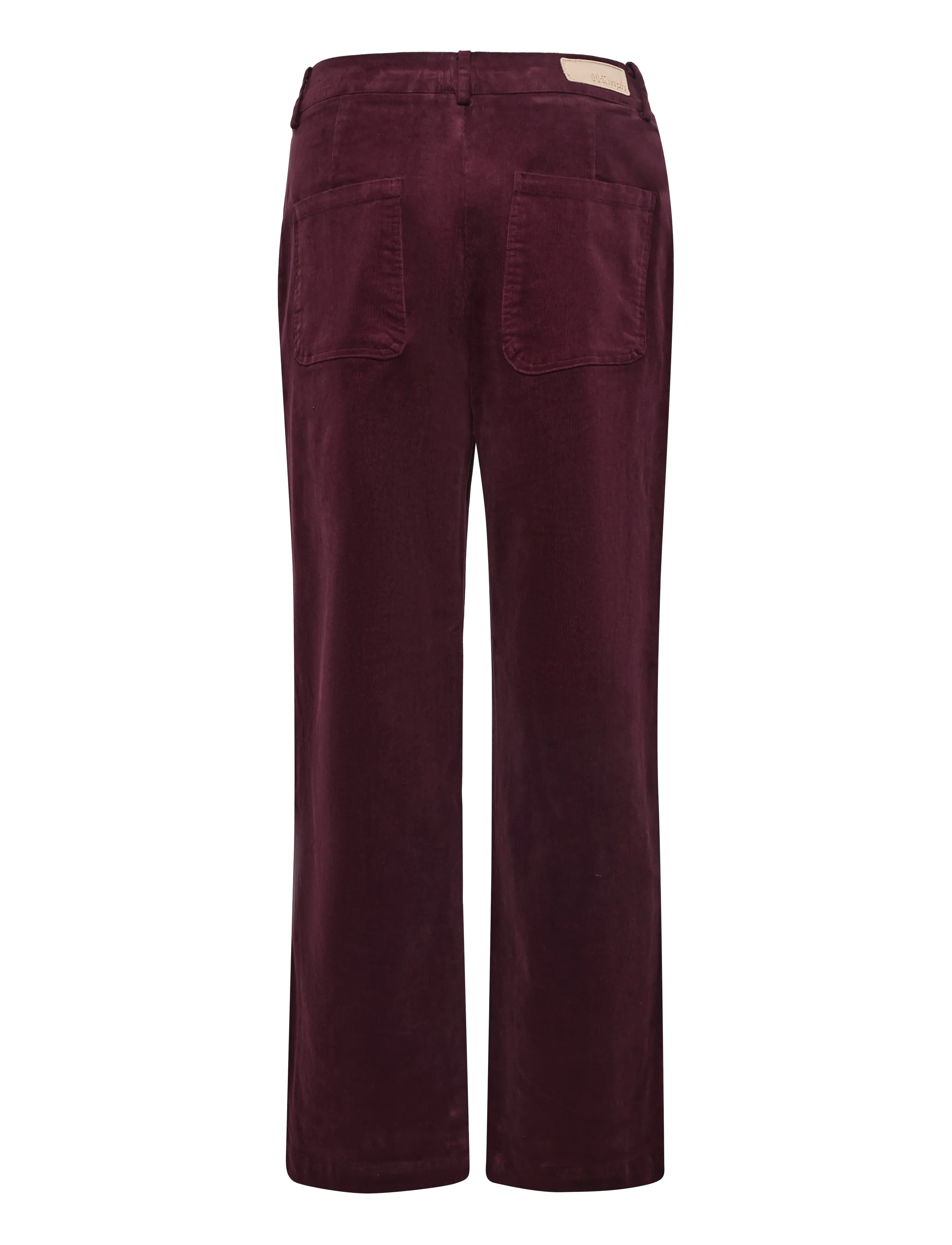 Nümph - NUJOANNA PANTS - sirged püksid - winetasting - 2