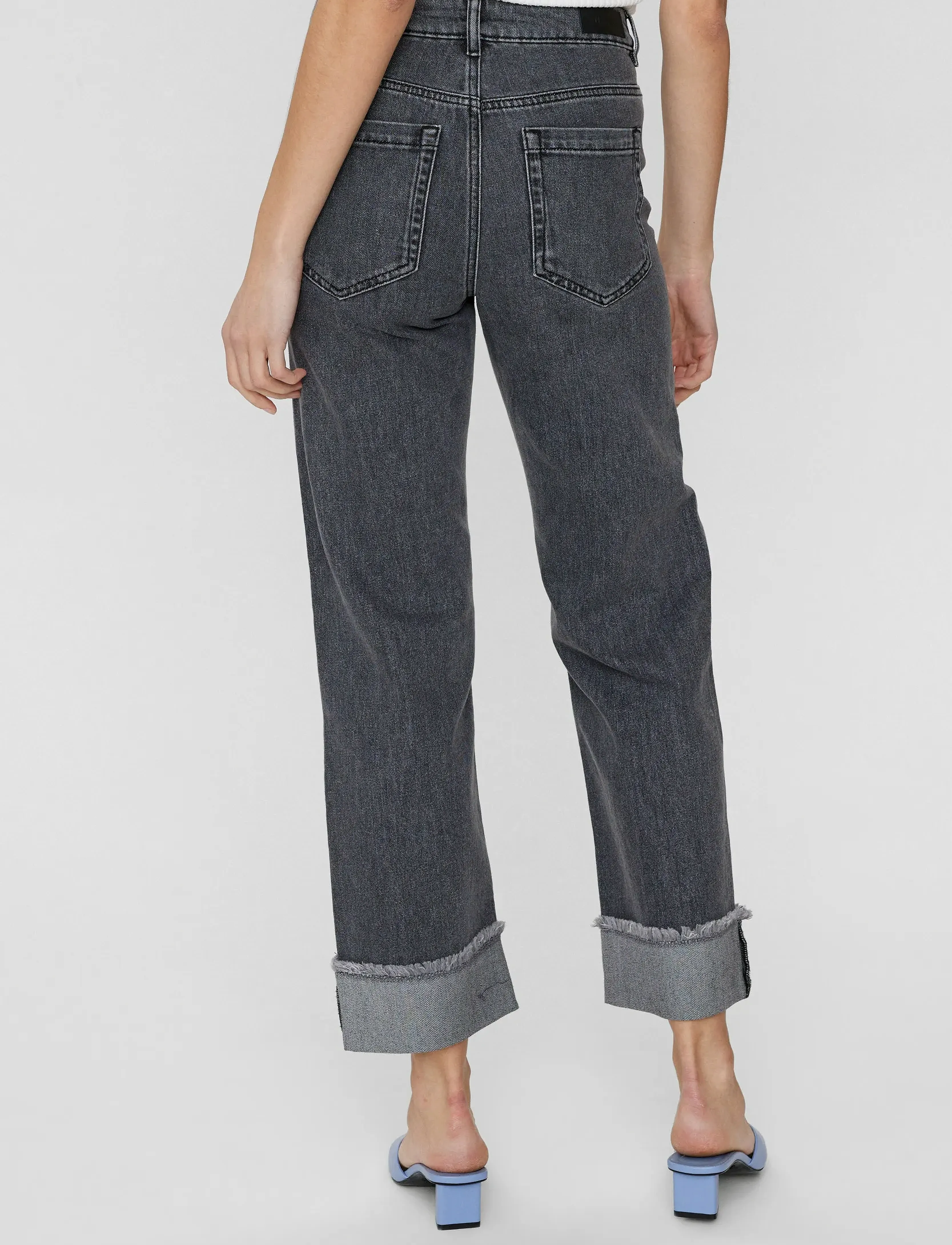 Nümph - NUTORONTO JEANS - DARK GREY - straight jeans - dark grey denim - 2