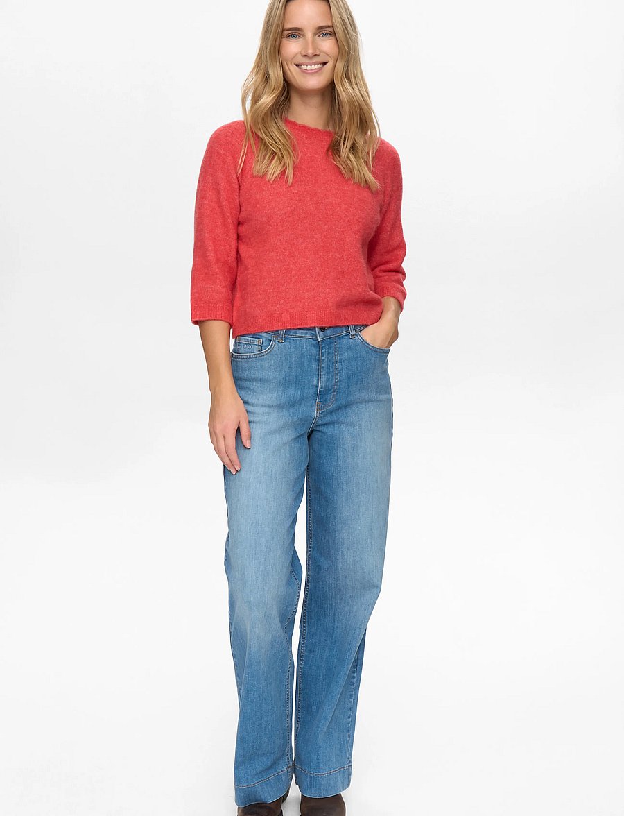 Nümph - NURIETTE SELMA PULLOVER - kampsunid - cayenne - 0
