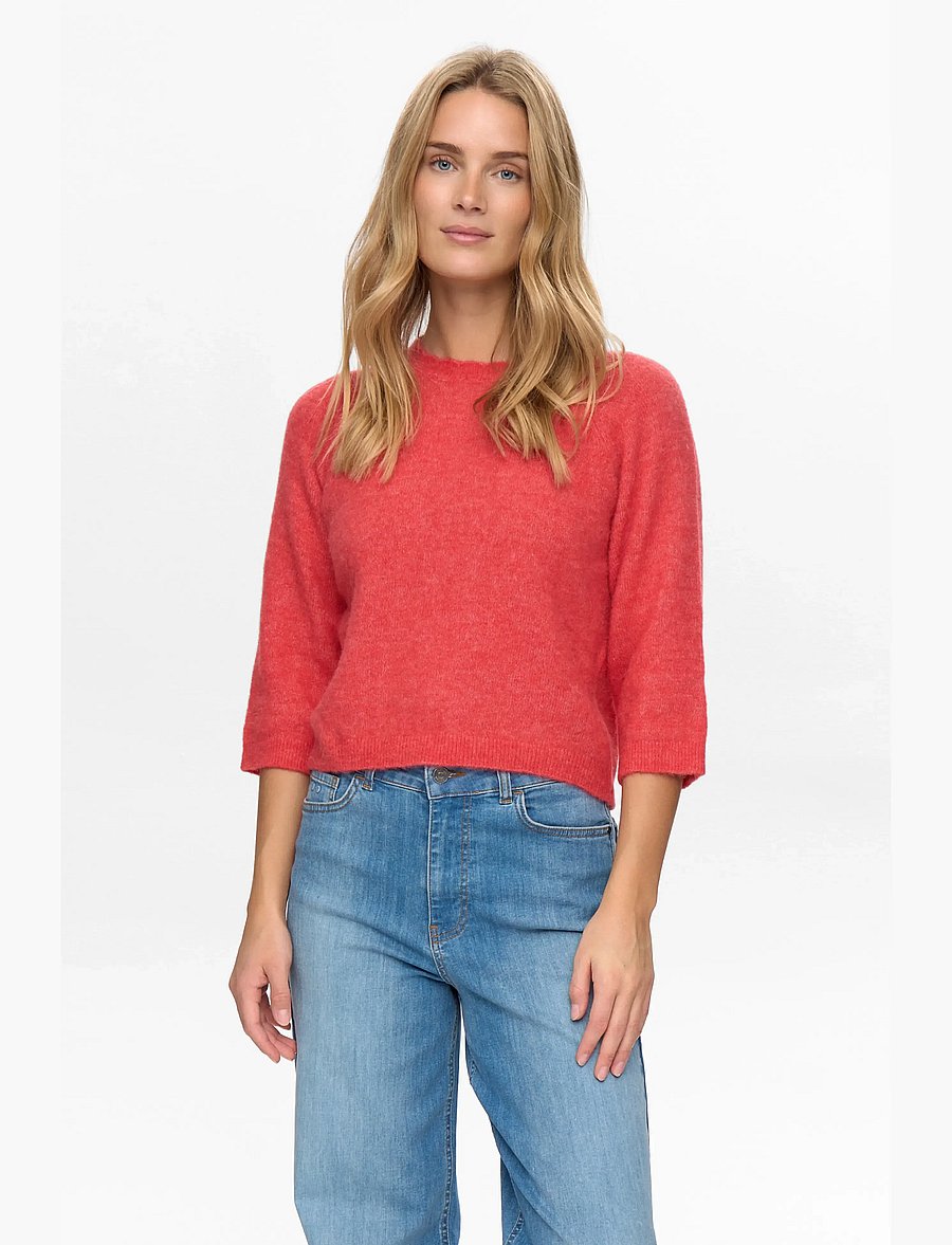 Nümph - NURIETTE SELMA PULLOVER - kampsunid - cayenne - 3